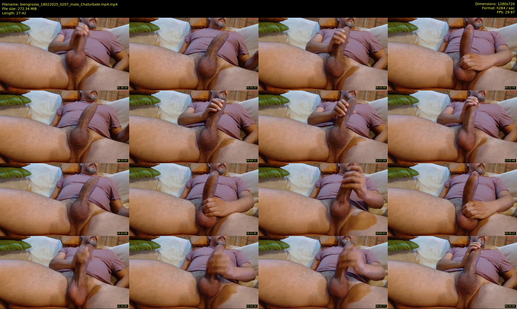 biengrossa — 28 minute Chaturbate male cam show recording, 720p, Feb 18, 2025