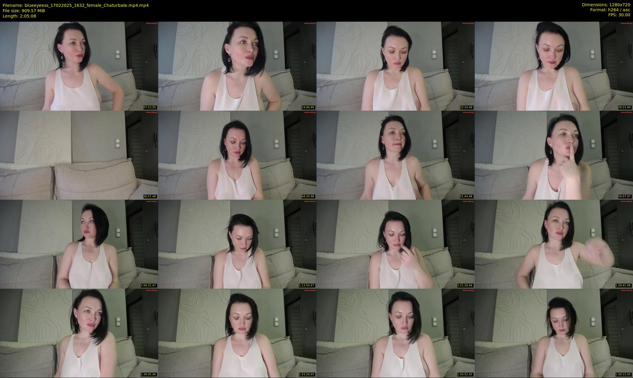 blueeyeess — 126 minute Chaturbate female cam show recording, 720p, Feb 17, 2025