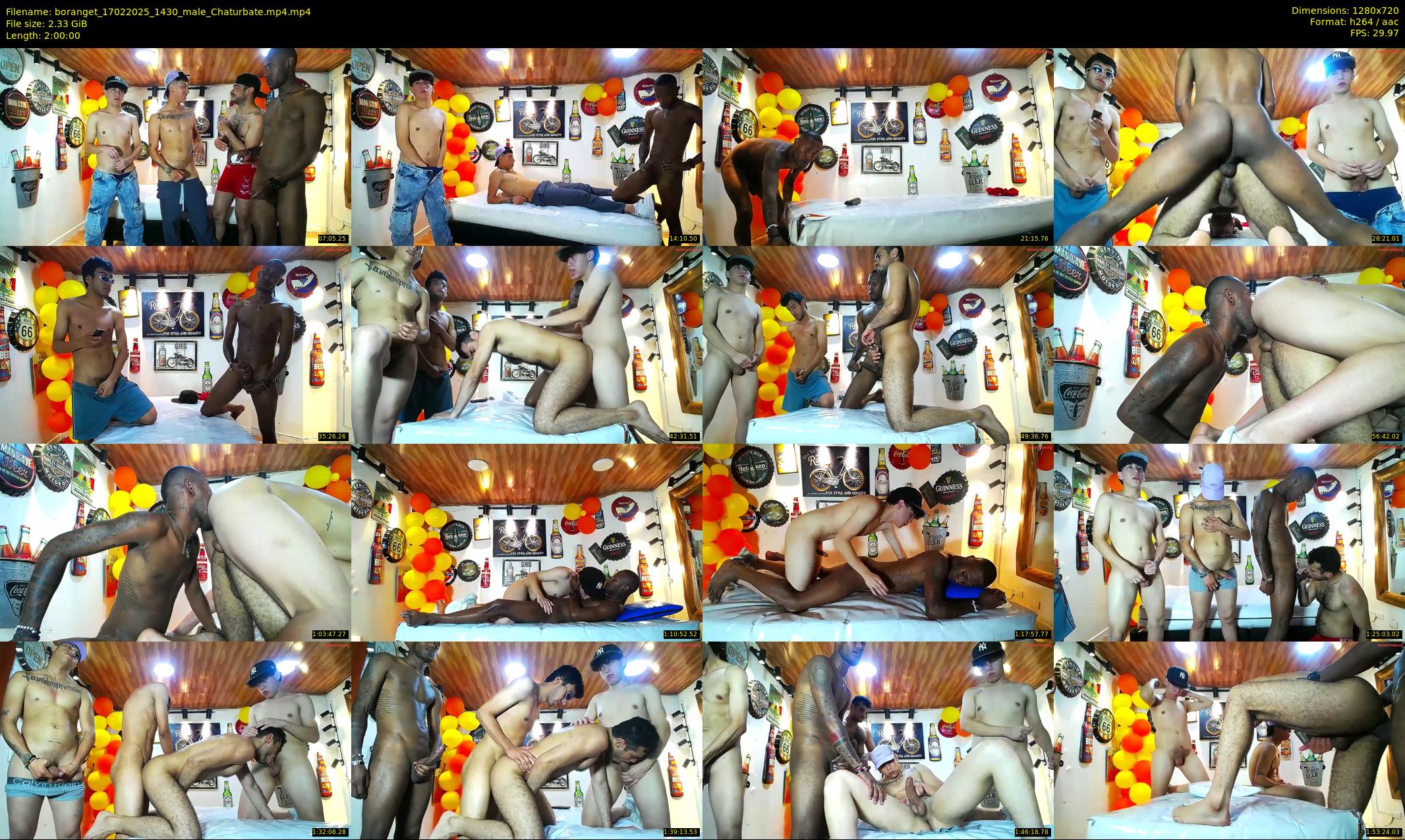 boranget — 120 minute Chaturbate male cam show recording, 720p, Feb 17, 2025