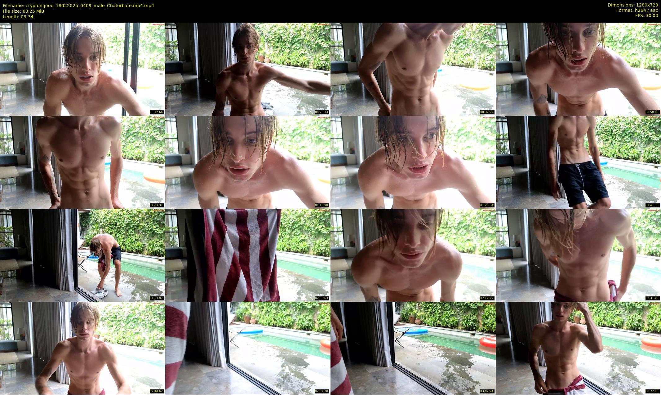 cryptongood — 4 minute Chaturbate male cam show recording, 720p, Feb 18, 2025