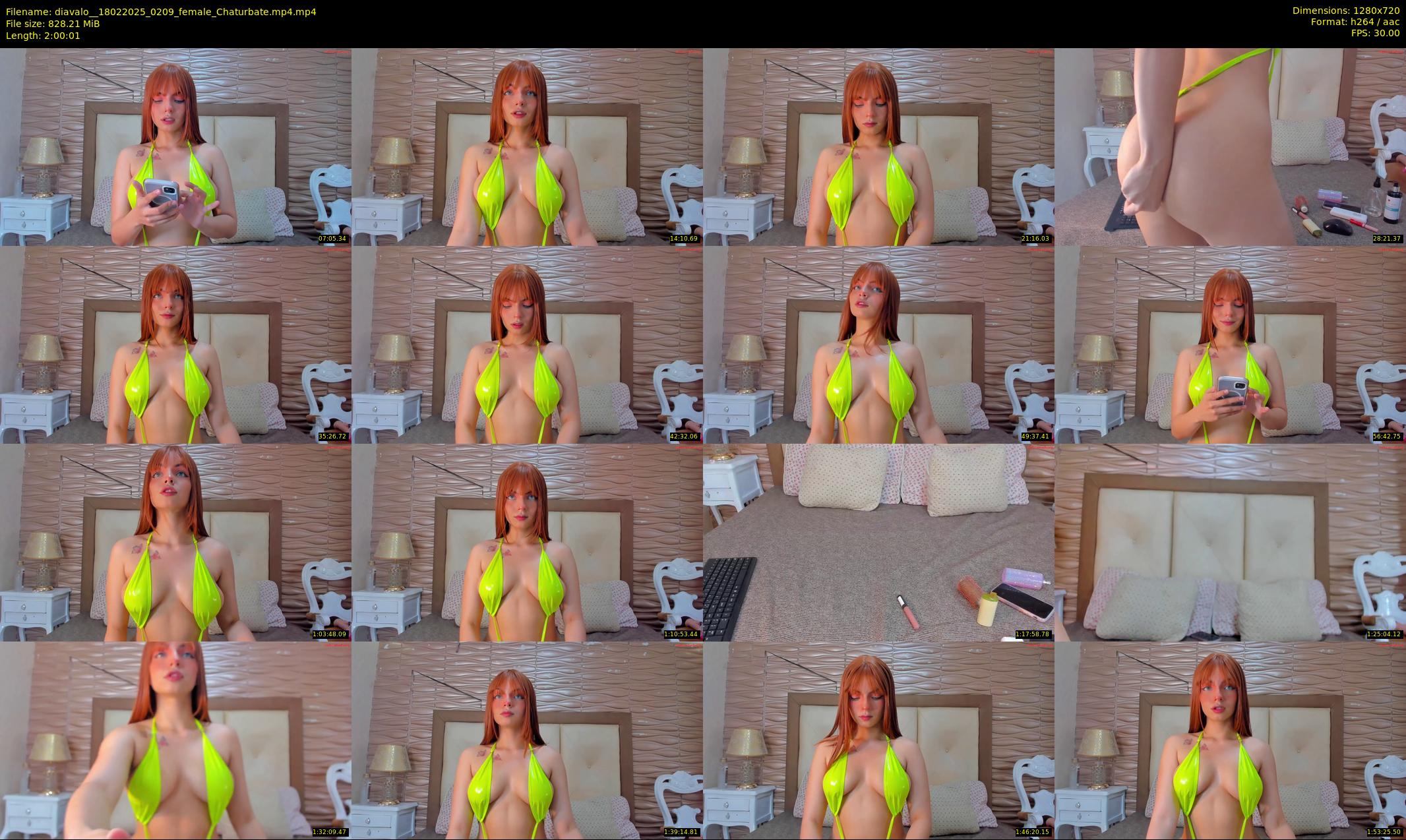 diavalo_ — 121 minute Chaturbate female cam show recording, 720p, Feb 18, 2025