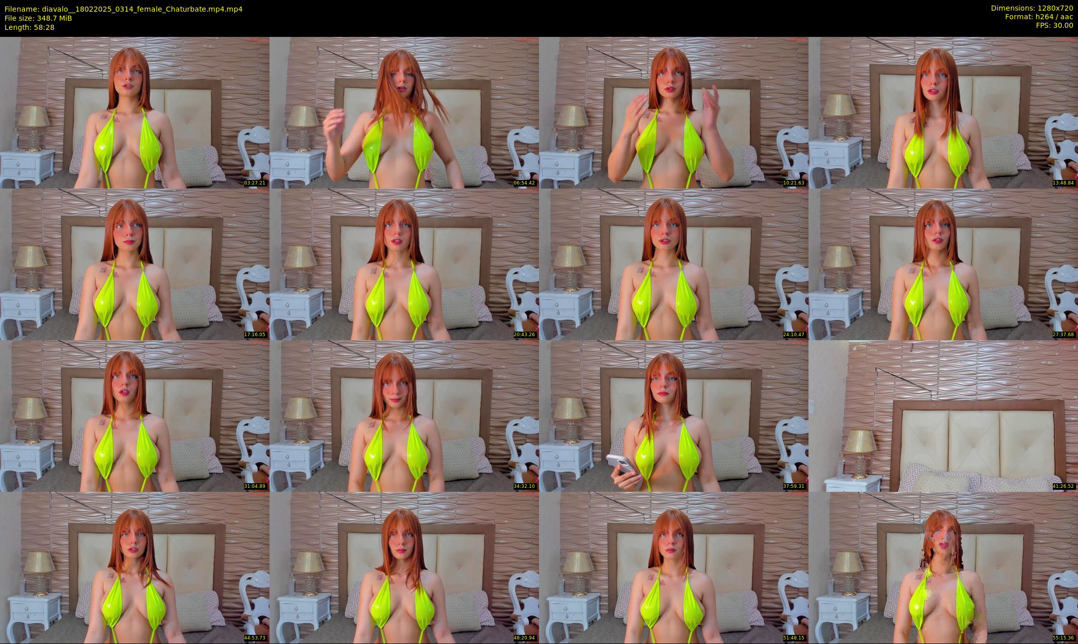 diavalo_ — 59 minute Chaturbate female cam show recording, 720p, Feb 18, 2025