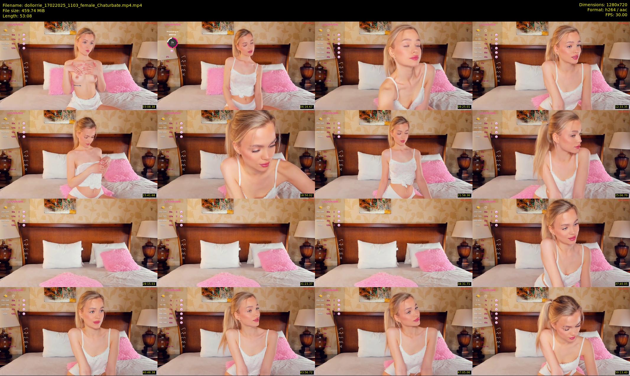 dollorrie — 54 minute Chaturbate couple cam show recording, 720p, Feb 17, 2025