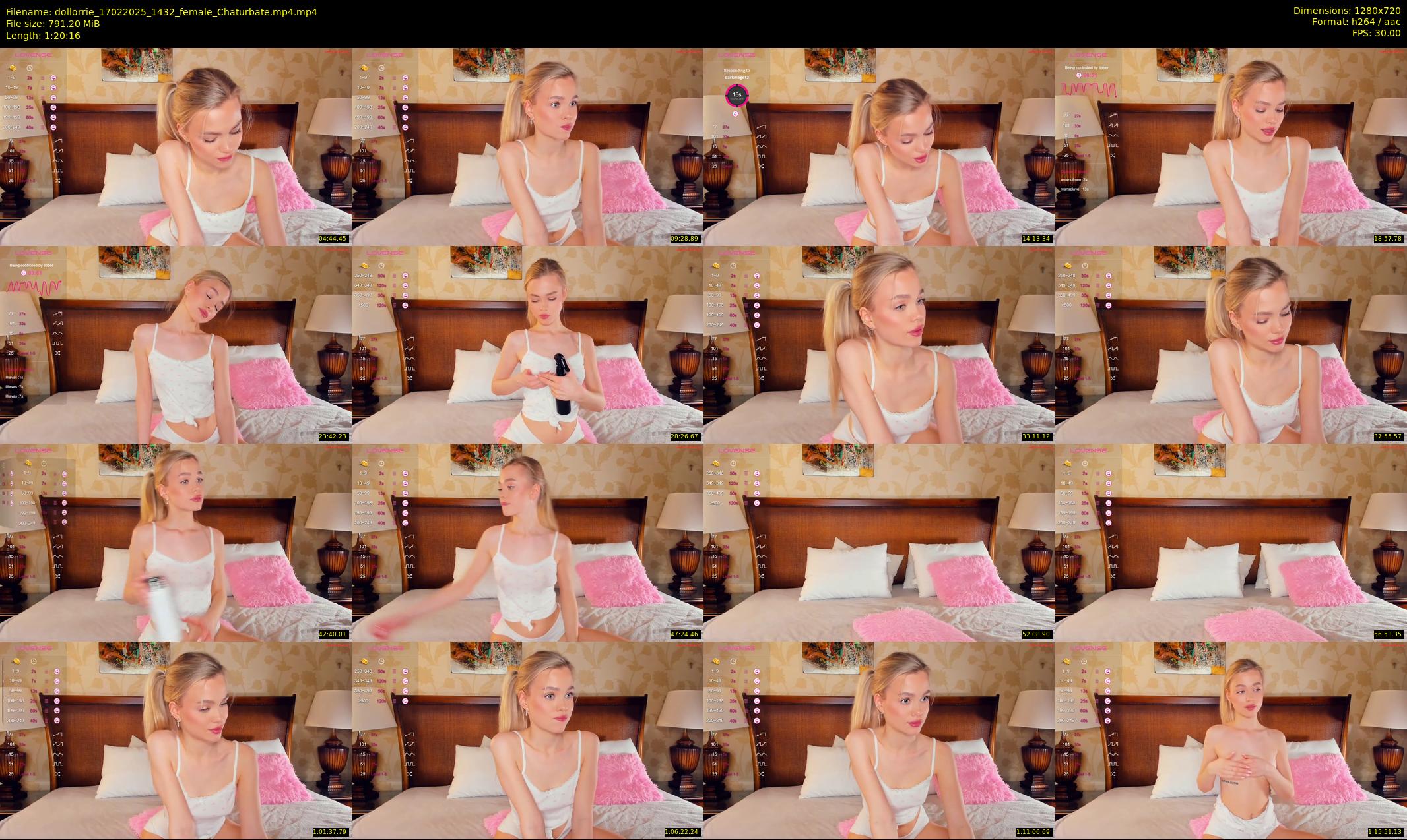 dollorrie — 81 minute Chaturbate couple cam show recording, 720p, Feb 17, 2025