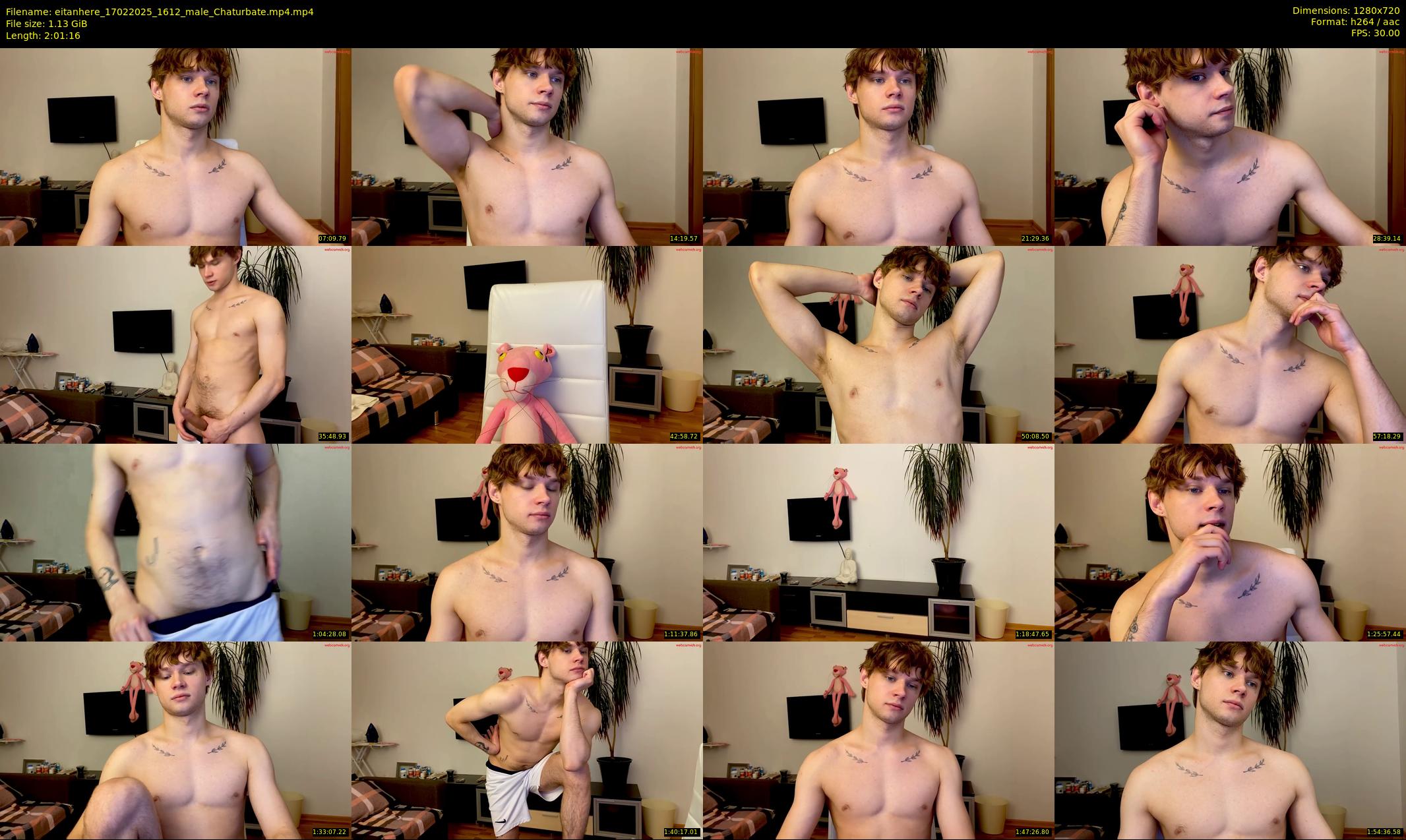 eitanhere — 122 minute Chaturbate male cam show recording, 720p, Feb 17, 2025