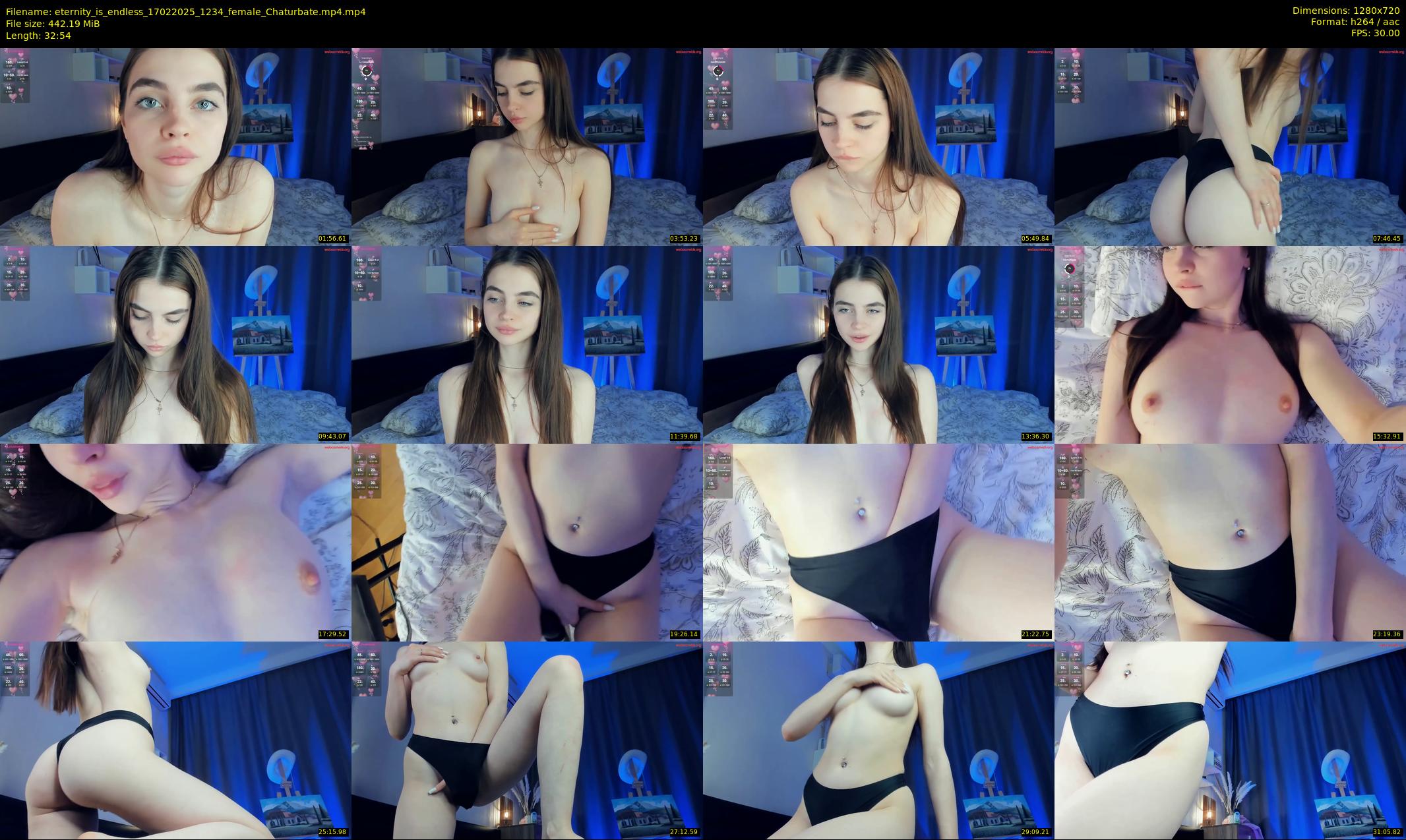 eternity_is_endless — 33 minute Chaturbate female cam show recording, 720p, Feb 17, 2025