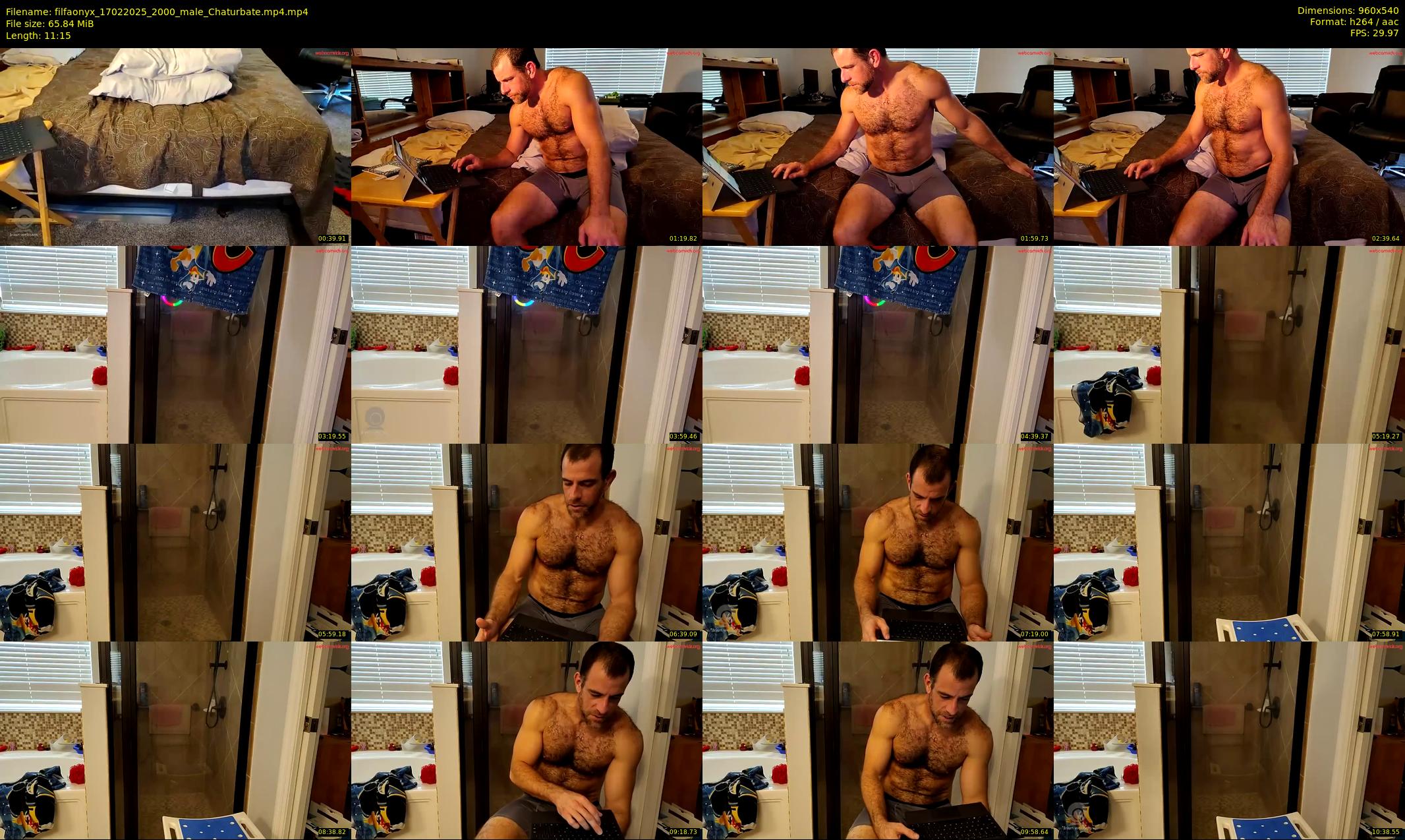 filfaonyx — 12 minute Chaturbate male cam show recording, 480p, Feb 17, 2025