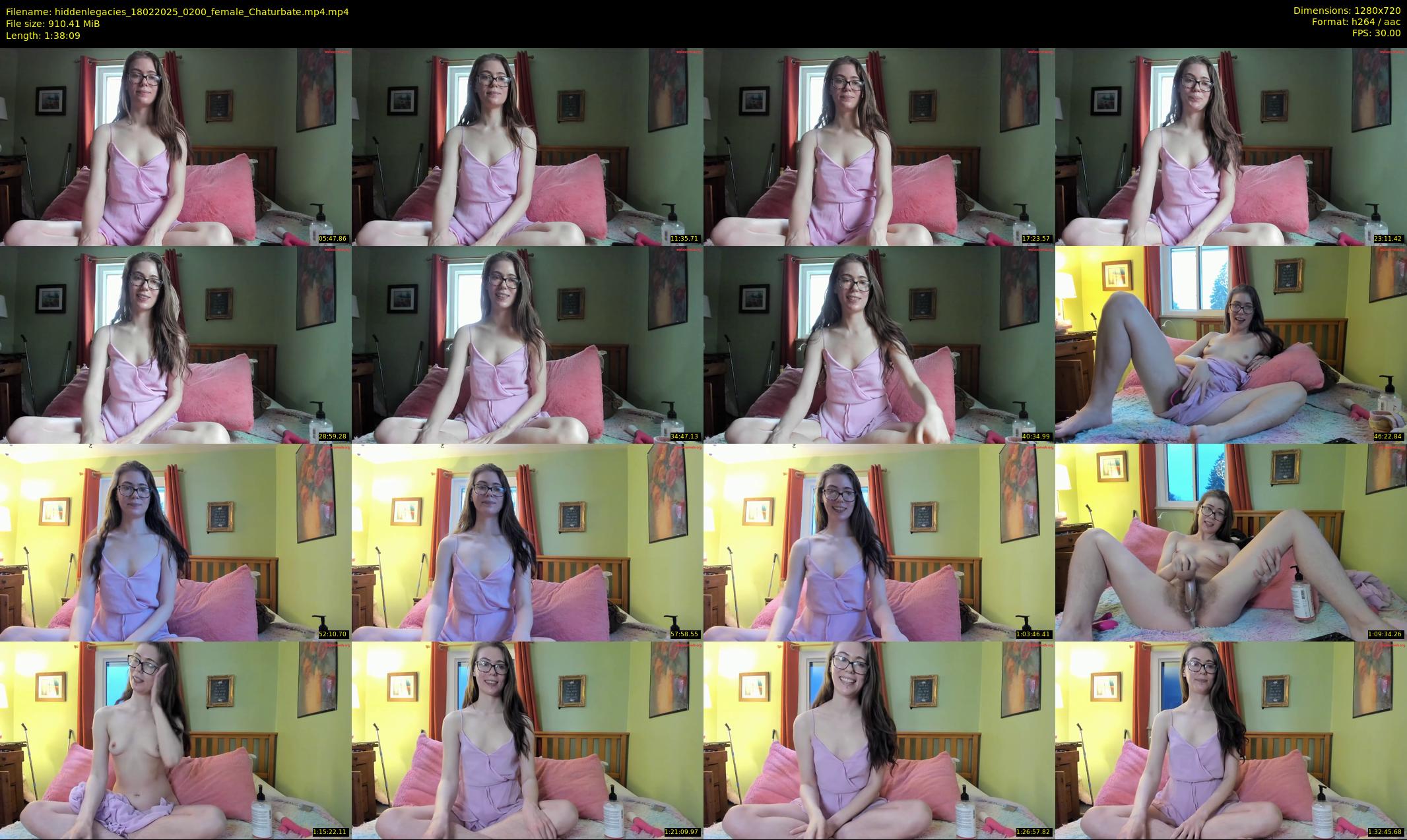 hiddenlegacies — 99 minute Chaturbate female cam show recording, 720p, Feb 18, 2025