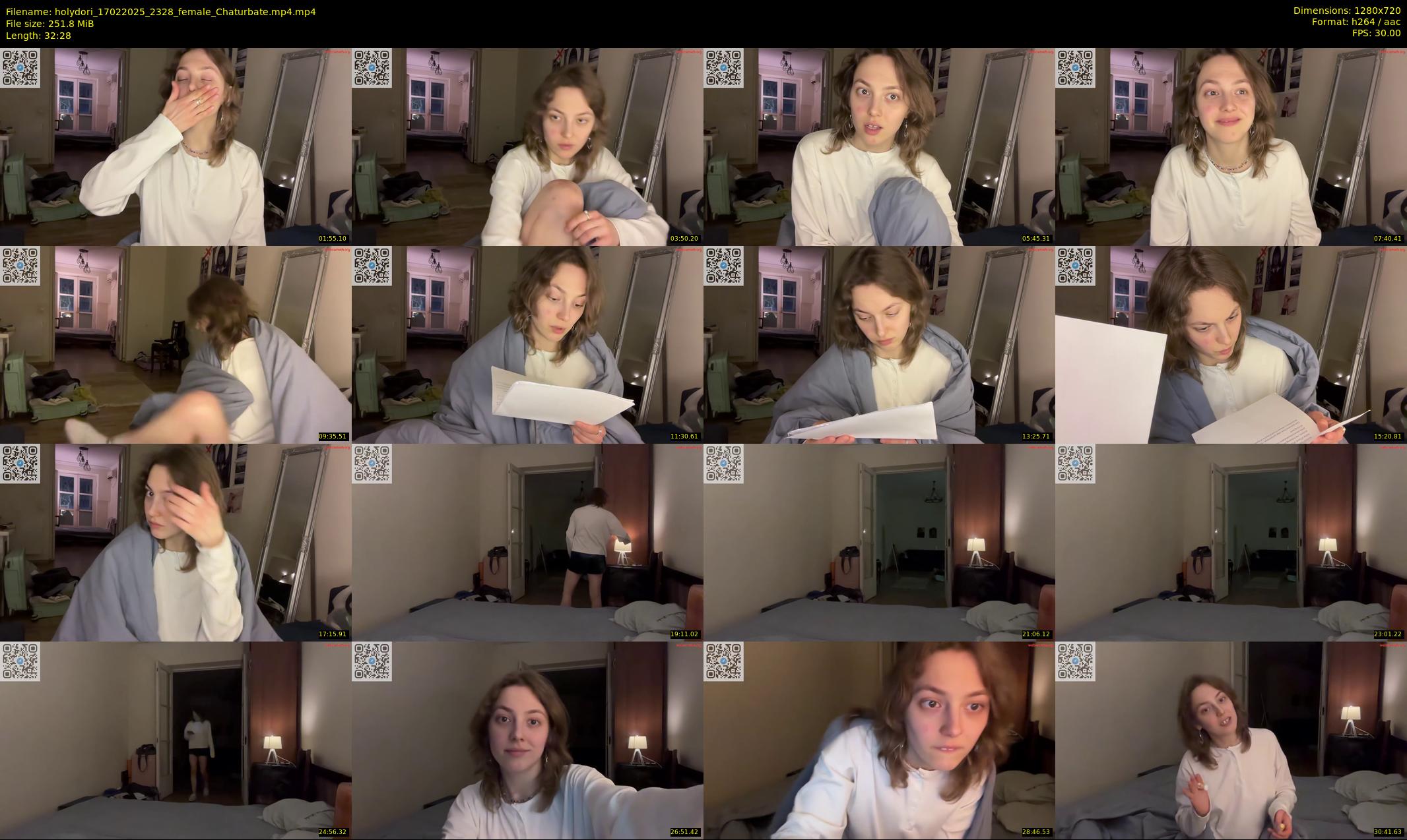 holydori — 33 minute Chaturbate female cam show recording, 720p, Feb 17, 2025