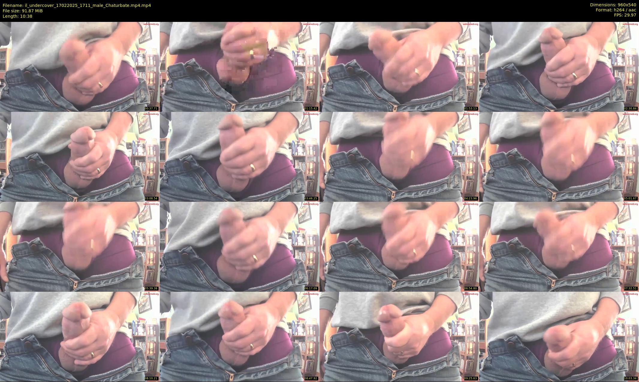 il_undercover — 11 minute Chaturbate male cam show recording, 480p, Feb 17, 2025