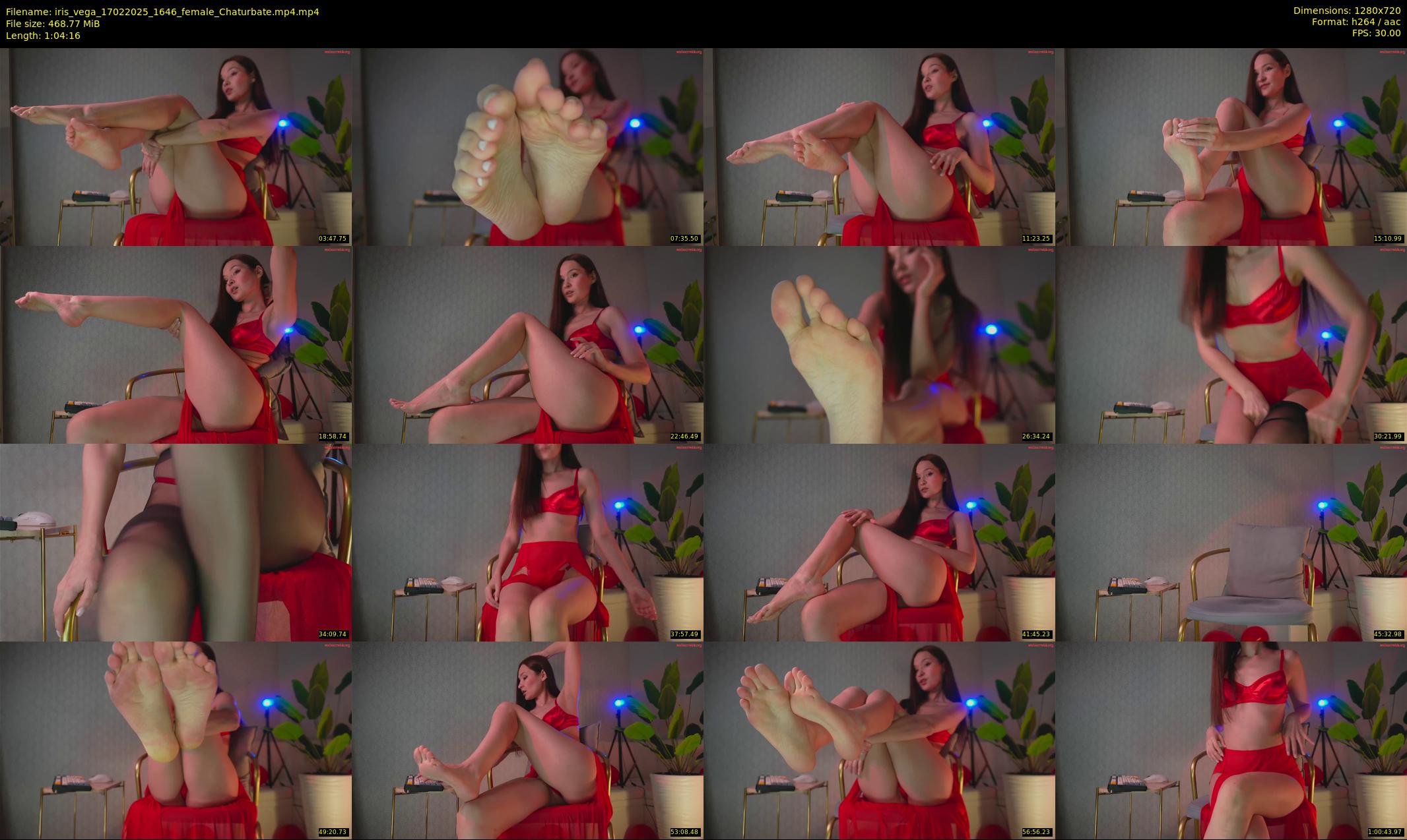 iris_vega — 65 minute Chaturbate female cam show recording, 720p, Feb 17, 2025