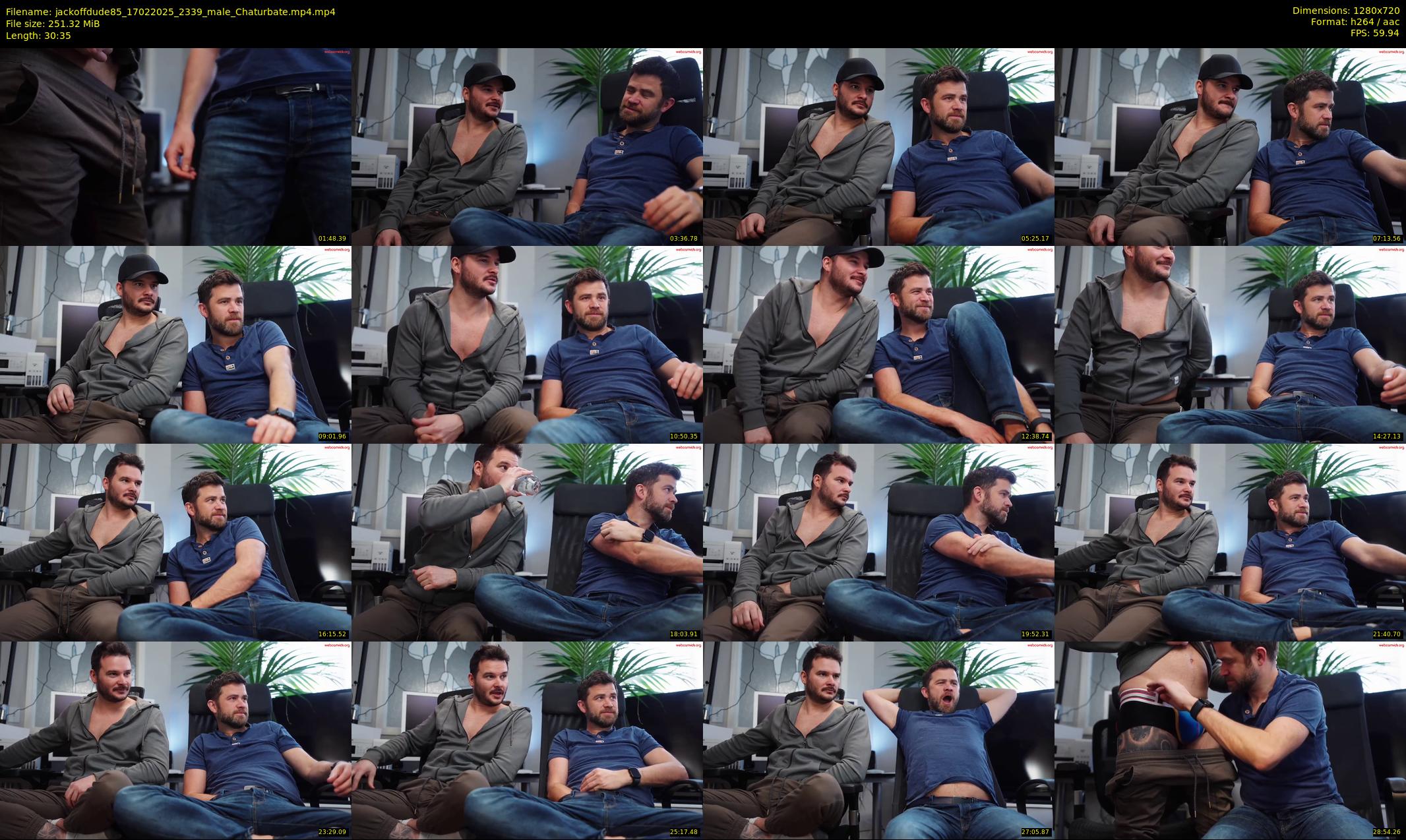 jackoffdude85 — 31 minute Chaturbate male cam show recording, 720p, Feb 17, 2025