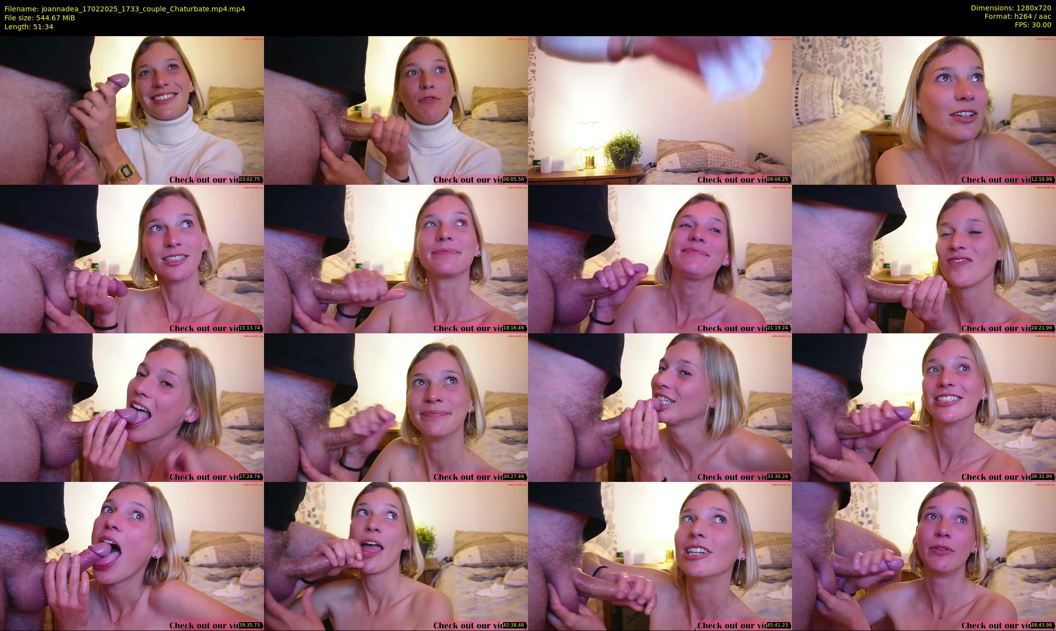 joannadea — 52 minute Chaturbate female cam show recording, 720p, Feb 17, 2025