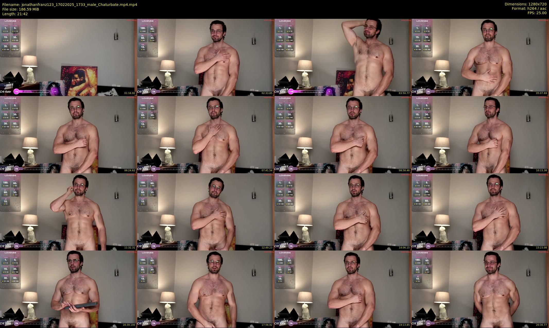 jonathanfranz123 — 22 minute Chaturbate male cam show recording, 720p, Feb 17, 2025