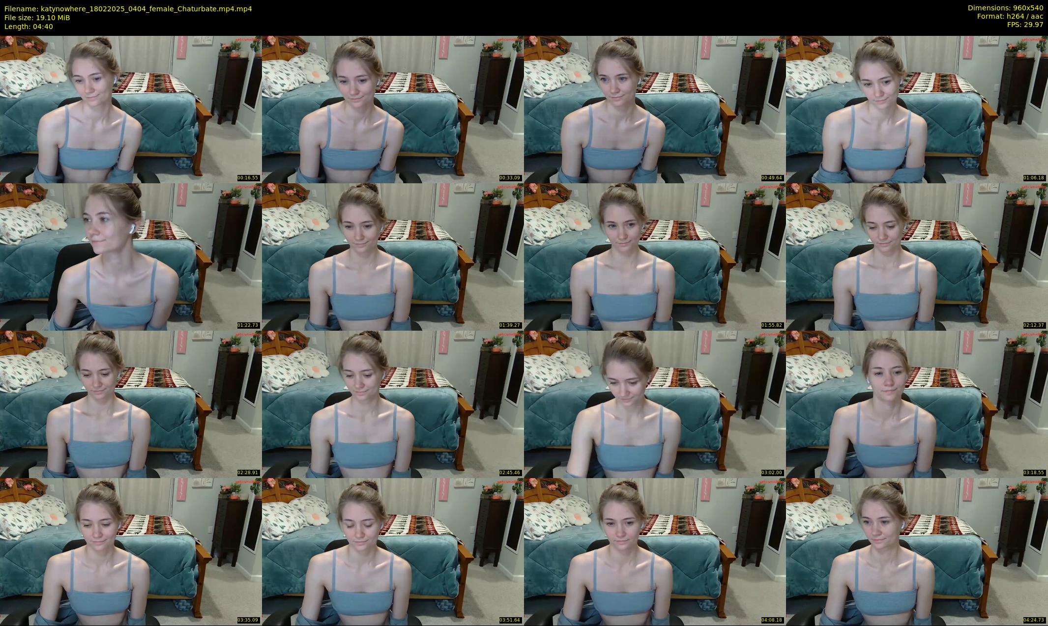 katynowhere — 5 minute Chaturbate female cam show recording, 480p, Feb 18, 2025