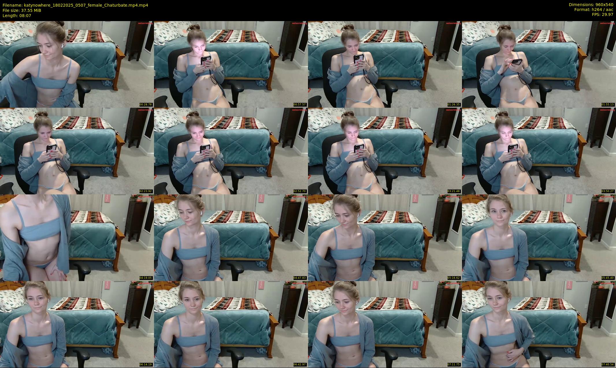katynowhere — 9 minute Chaturbate female cam show recording, 480p, Feb 18, 2025