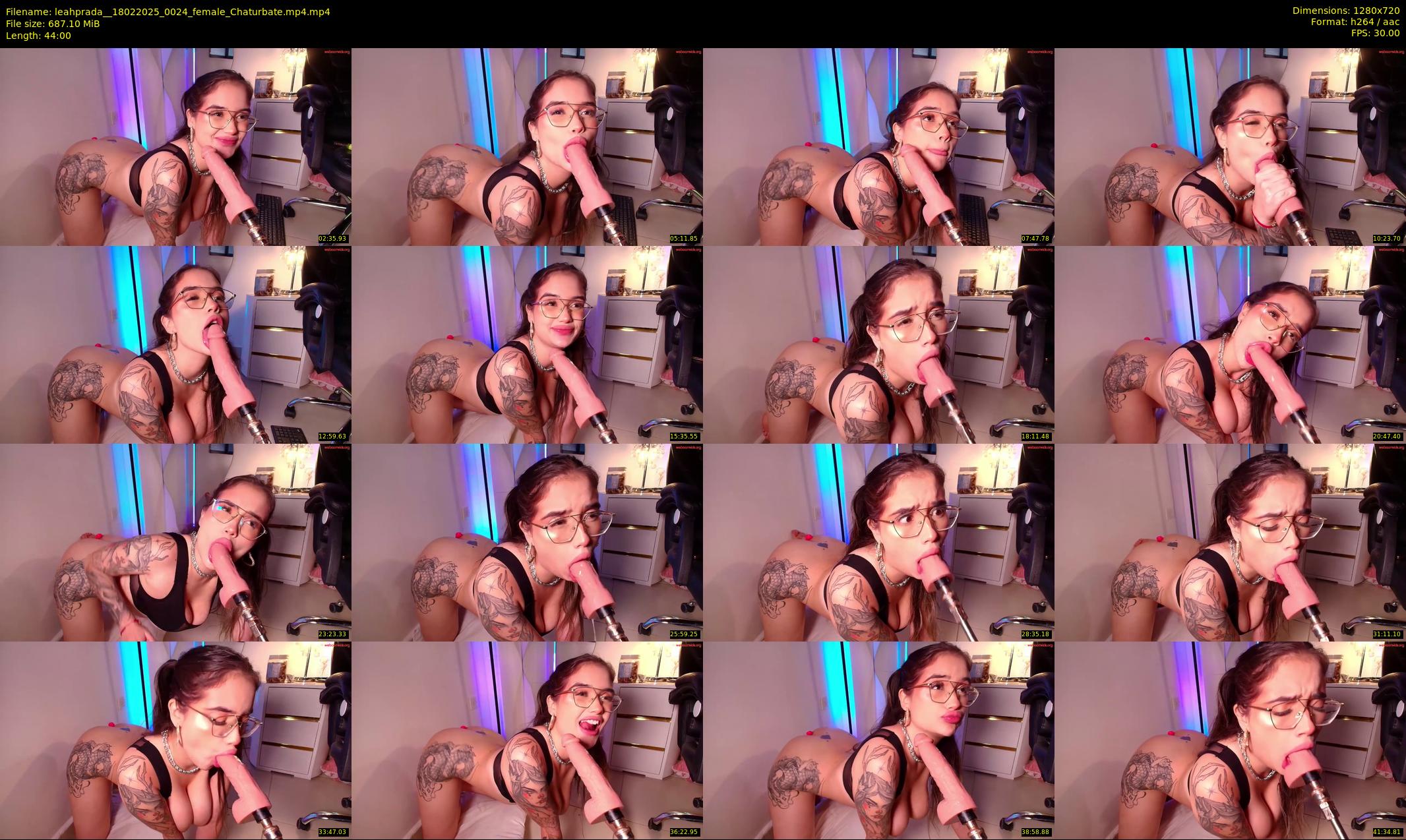 leahprada_ — 44 minute Chaturbate female cam show recording, 720p, Feb 18, 2025