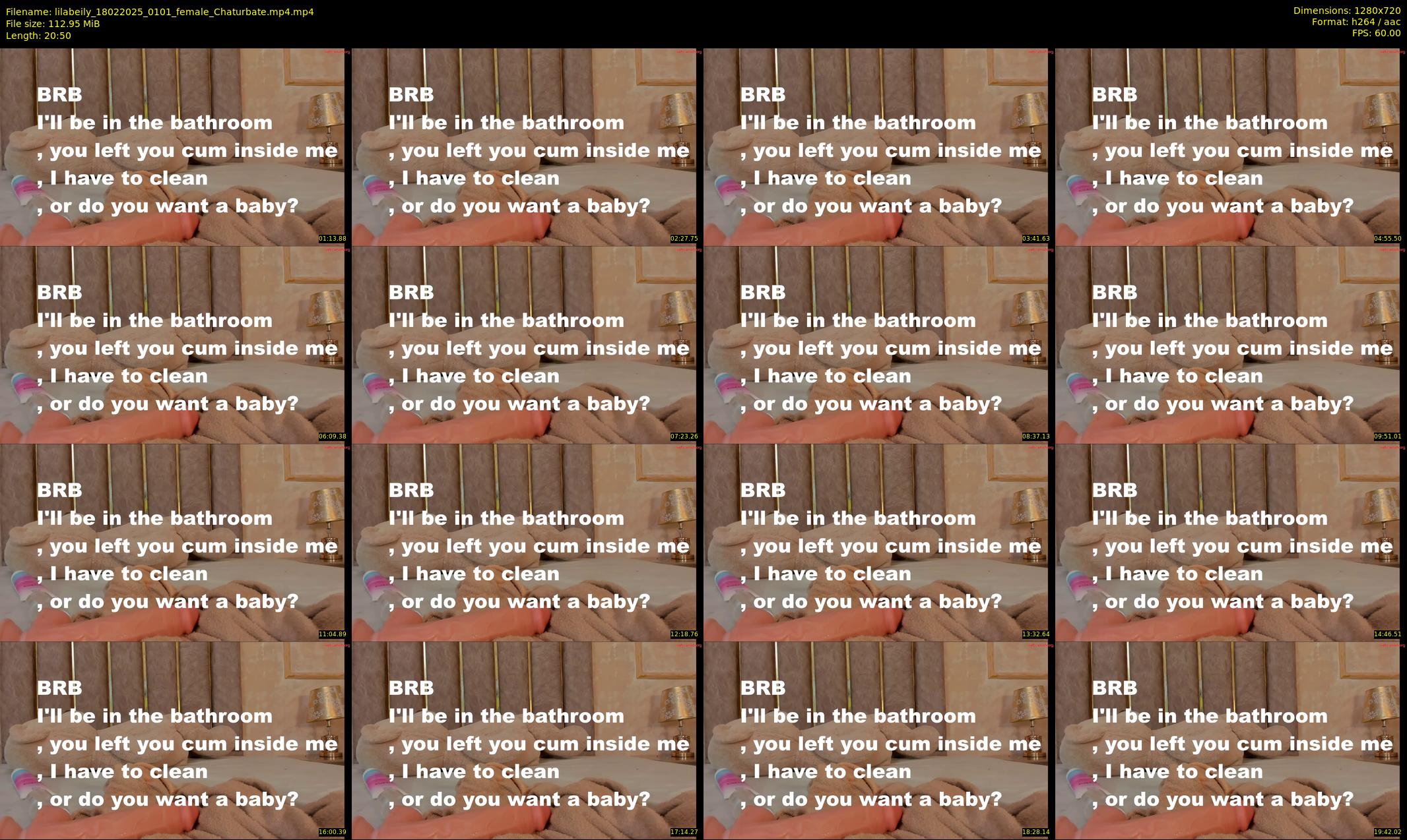 lilabeily — 21 minute Chaturbate female cam show recording, 720p, Feb 18, 2025