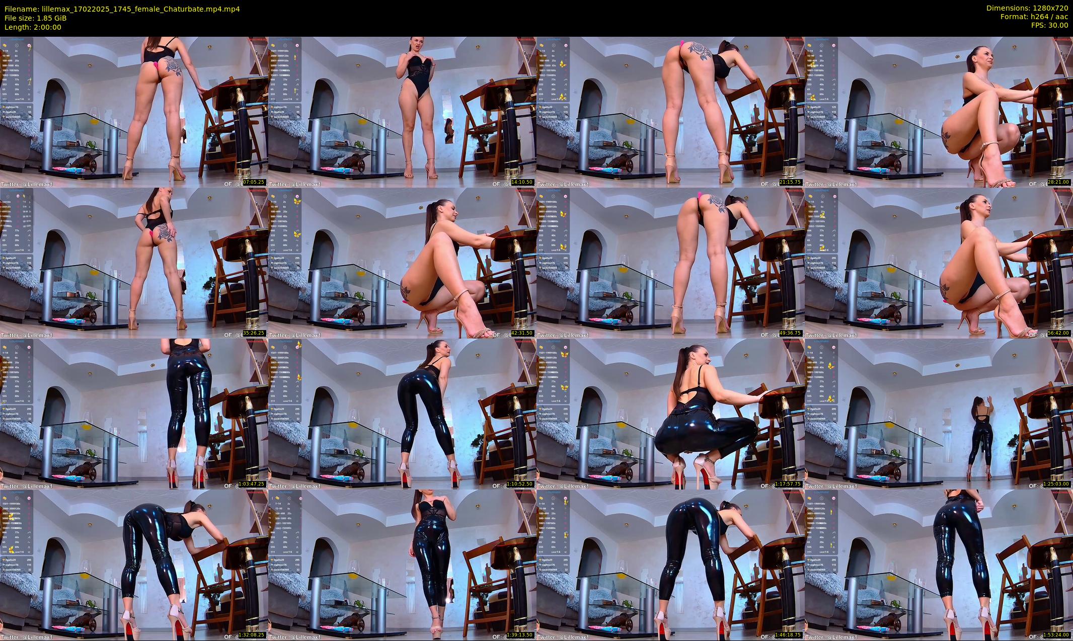 lillemax — 120 minute Chaturbate female cam show recording, 720p, Feb 17, 2025