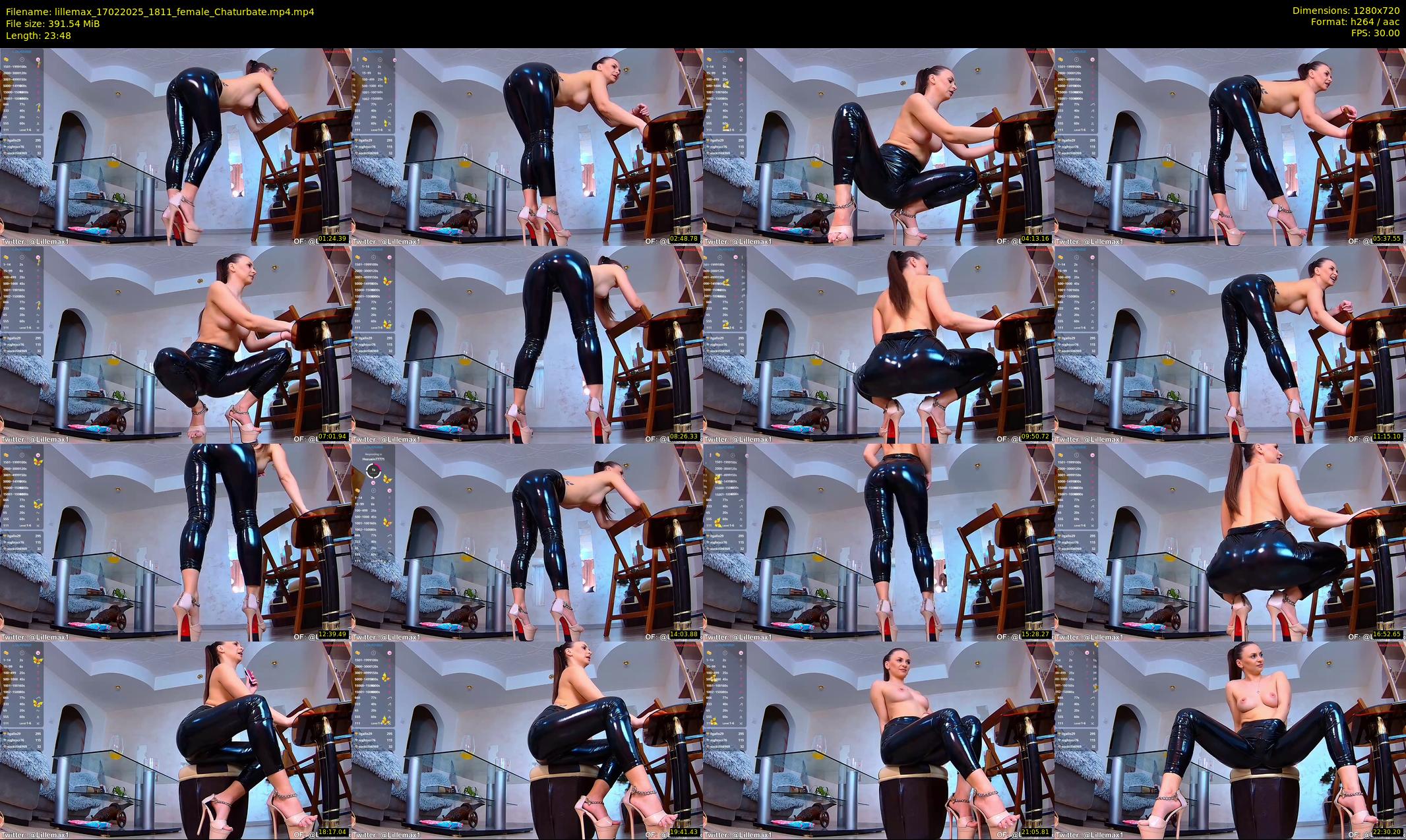 lillemax — 24 minute Chaturbate female cam show recording, 720p, Feb 17, 2025