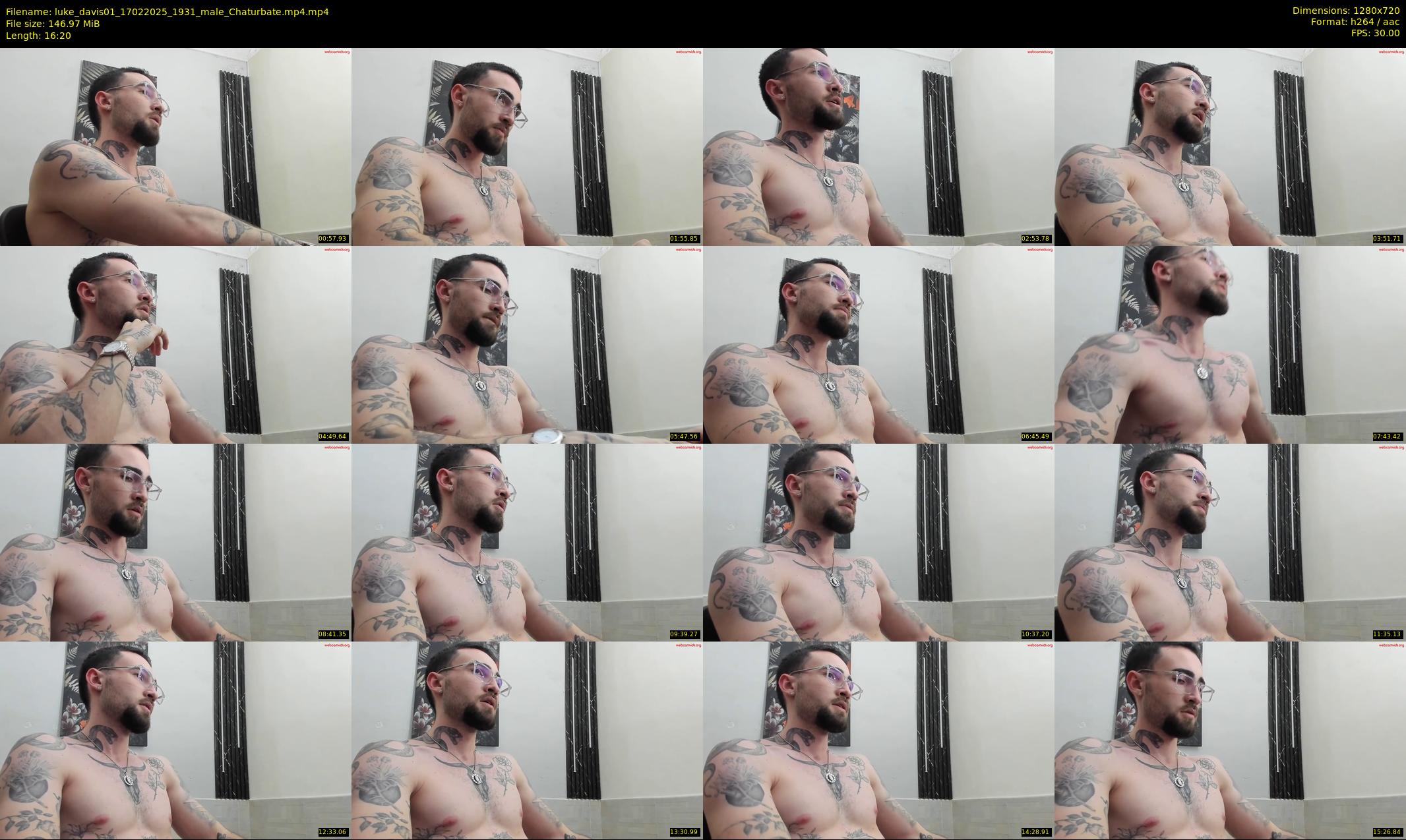 luke_davis01 — 17 minute Chaturbate male cam show recording, 720p, Feb 17, 2025