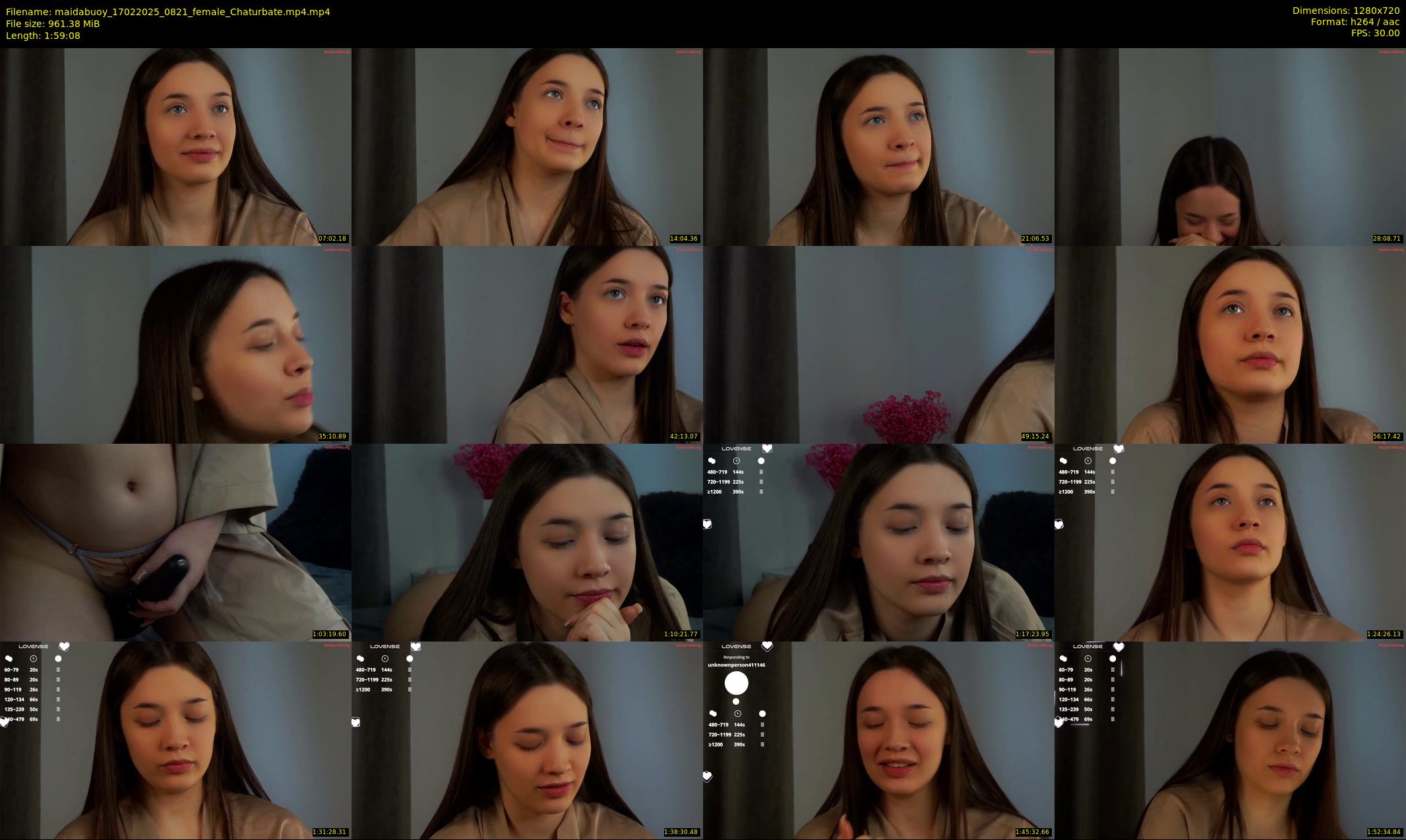 maidabuoy — 120 minute Chaturbate female cam show recording, 720p, Feb 17, 2025