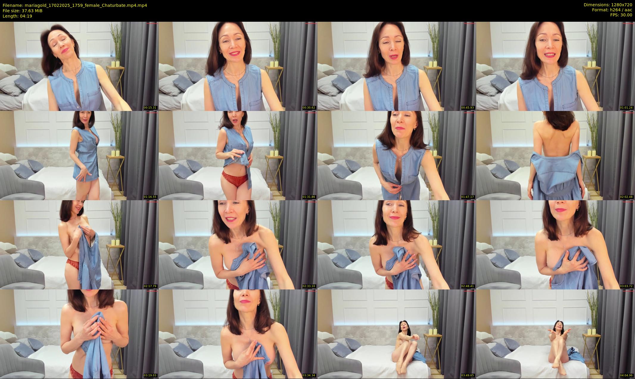 mariagold — 5 minute Chaturbate female cam show recording, 720p, Feb 17, 2025