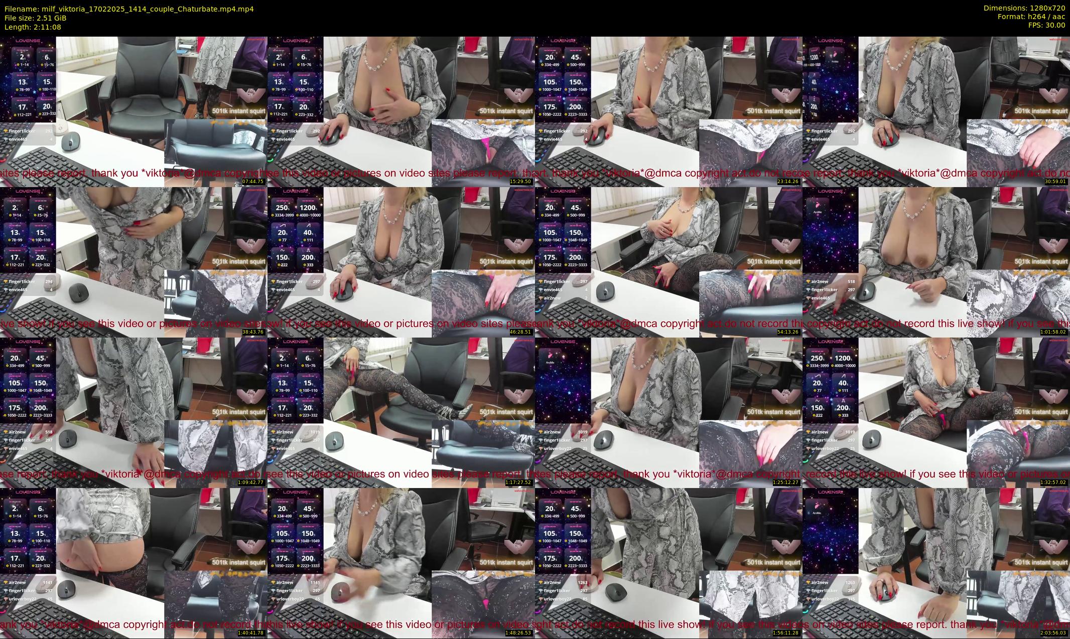 milf_viktoria — 132 minute Chaturbate female cam show recording, 720p, Feb 17, 2025