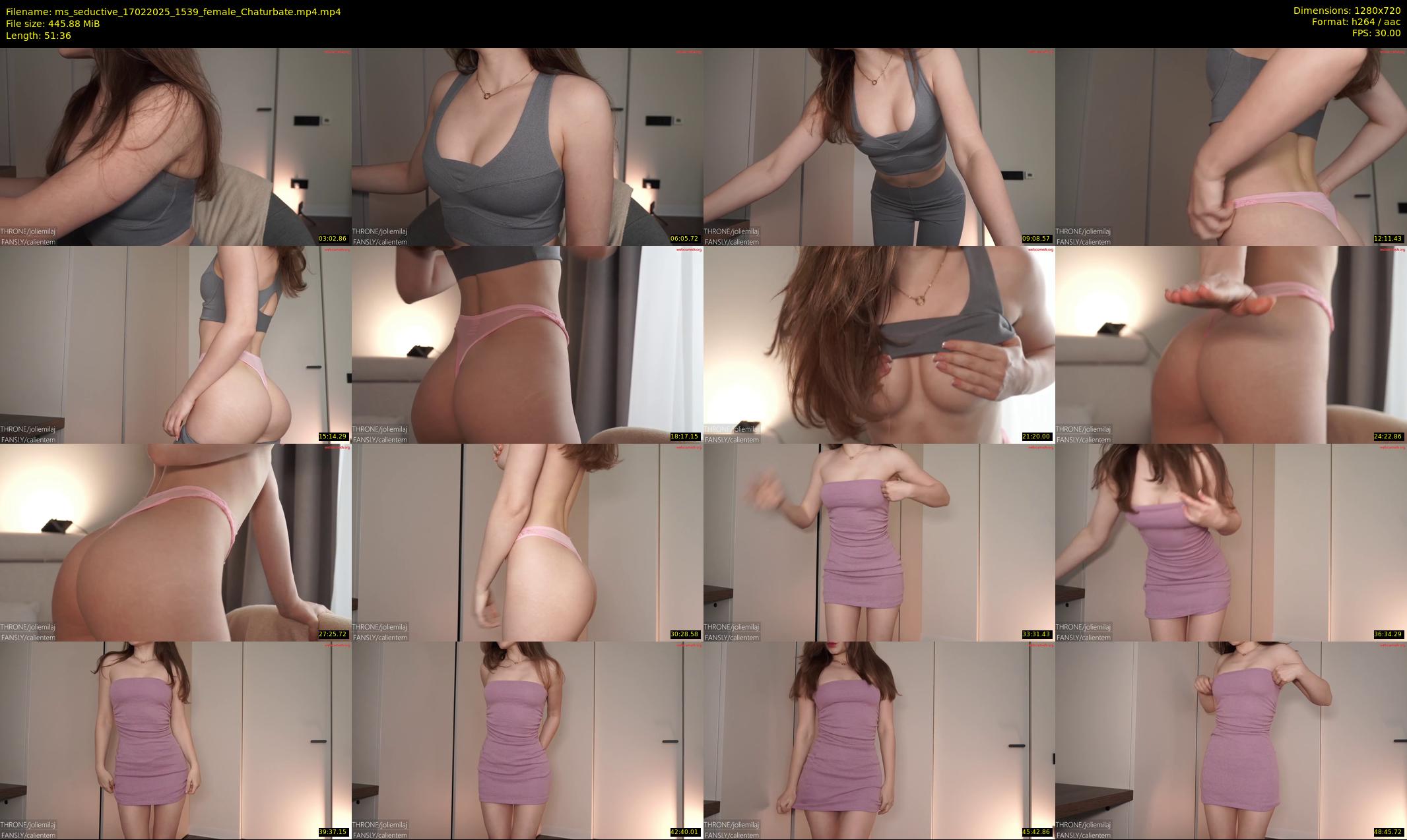 ms_seductive — 52 minute Chaturbate female cam show recording, 720p, Feb 17, 2025