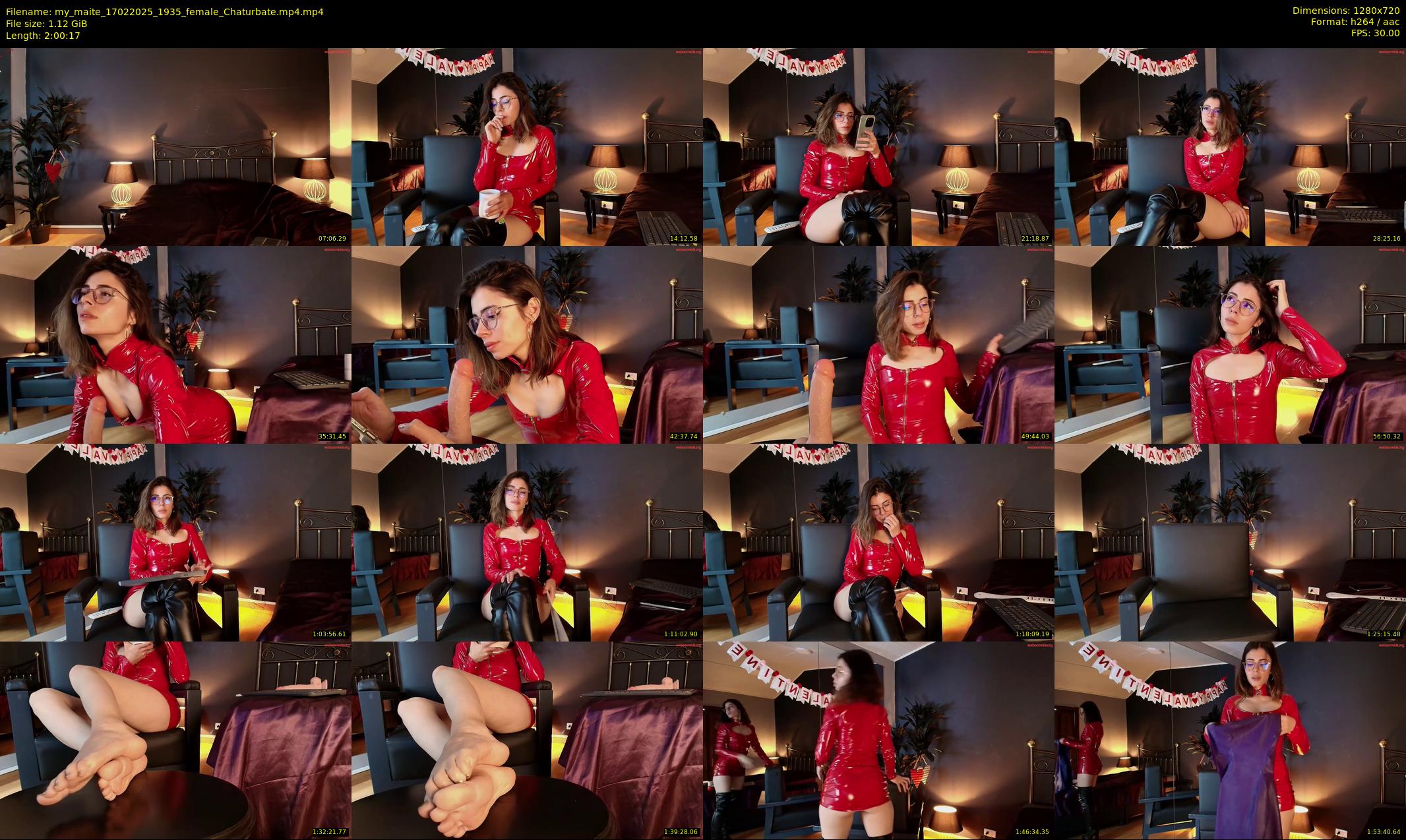 my_maite — 121 minute Chaturbate female cam show recording, 720p, Feb 17, 2025