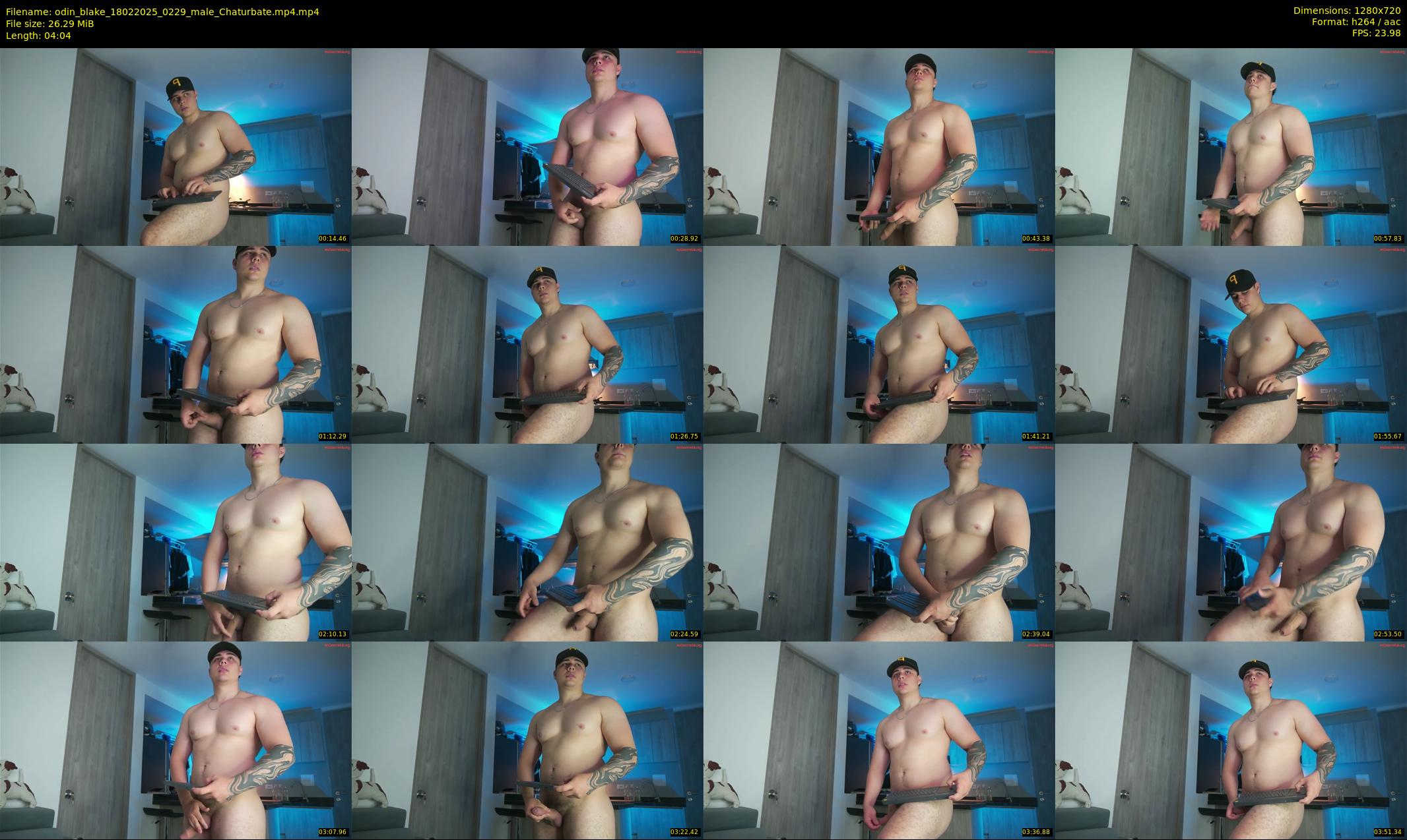 odin_blake — 5 minute Chaturbate male cam show recording, 720p, Feb 18, 2025