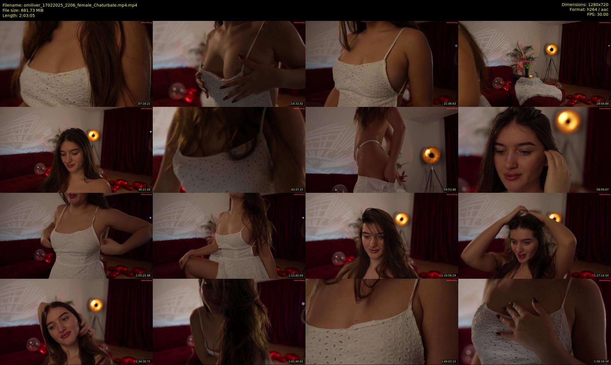 omiliver — 124 minute Chaturbate female cam show recording, 720p, Feb 17, 2025
