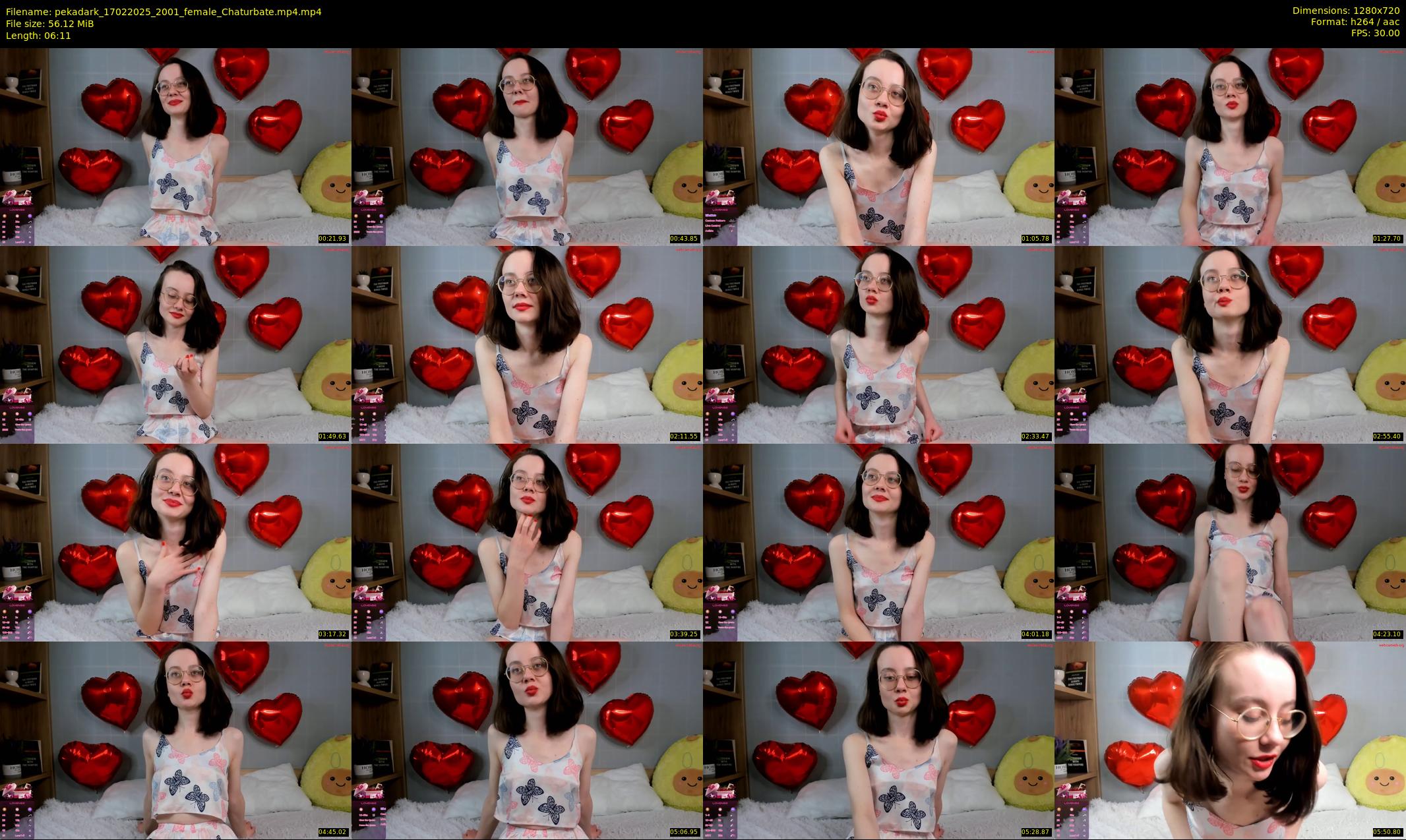 pekadark — 7 minute Chaturbate female cam show recording, 720p, Feb 17, 2025