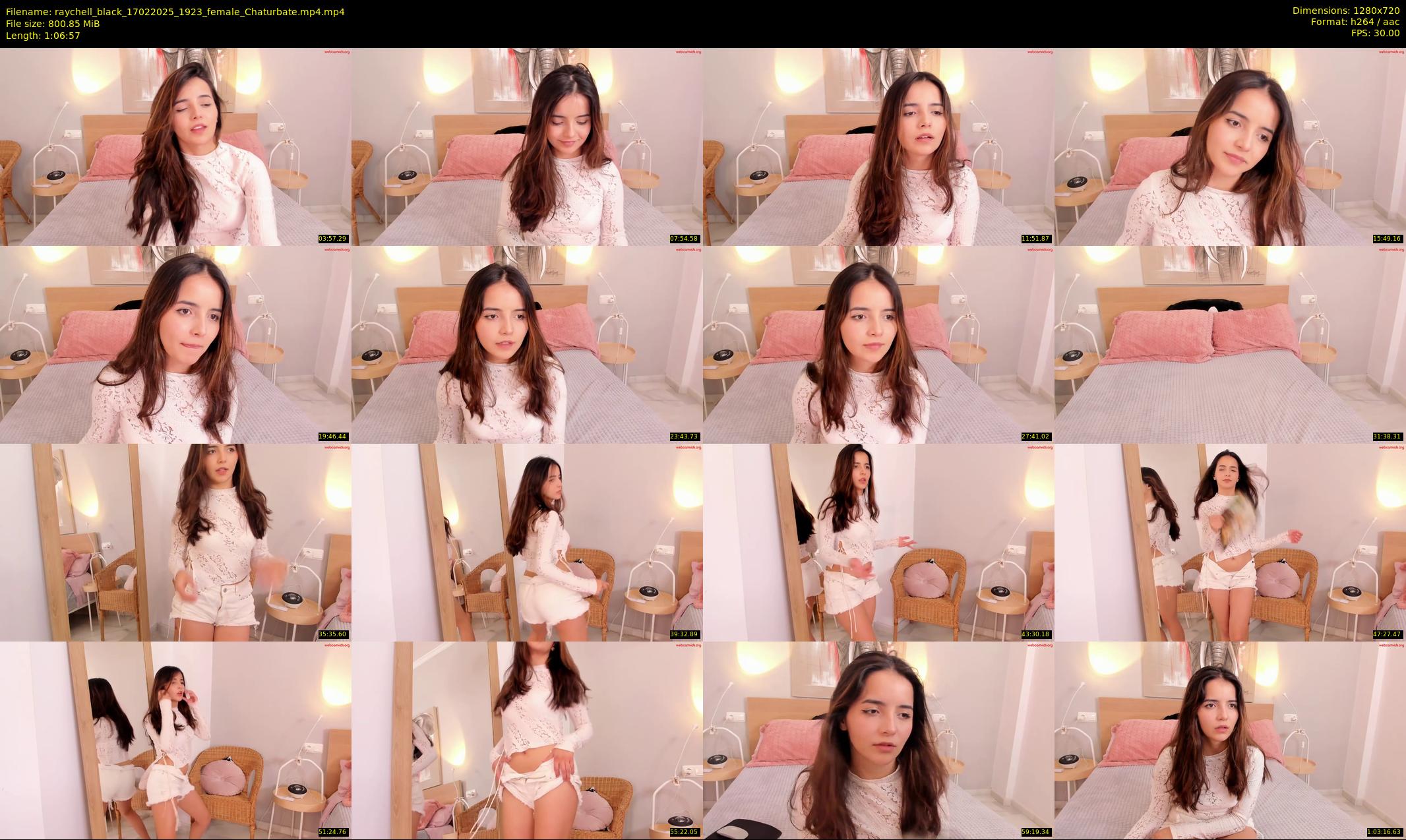 raychell_black — 67 minute Chaturbate female cam show recording, 720p, Feb 17, 2025