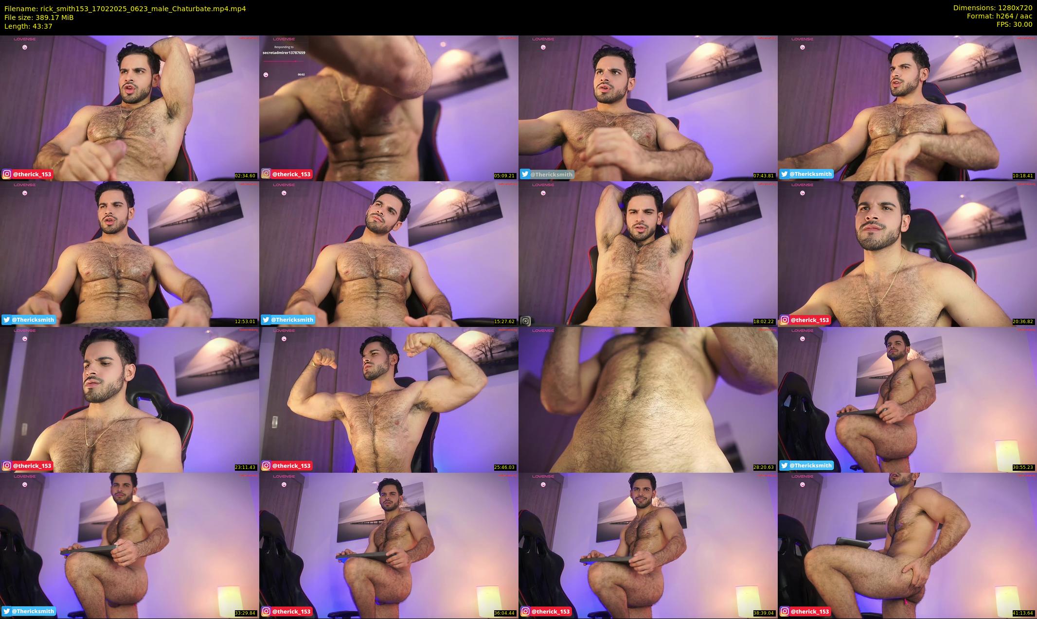 rick_smith153 — 44 minute Chaturbate male cam show recording, 720p, Feb 17, 2025
