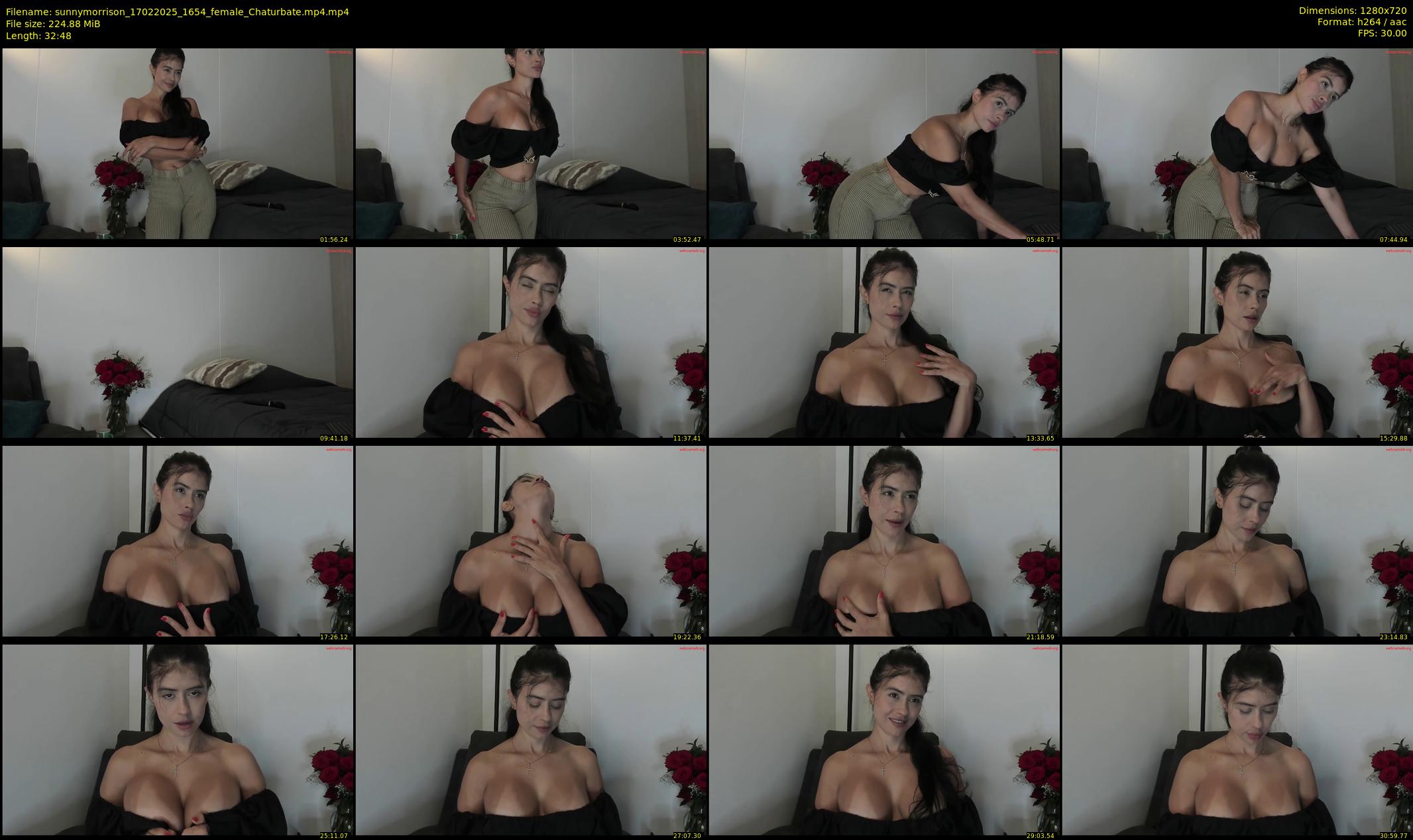 sunnymorrison — 33 minute Chaturbate female cam show recording, 720p, Feb 17, 2025