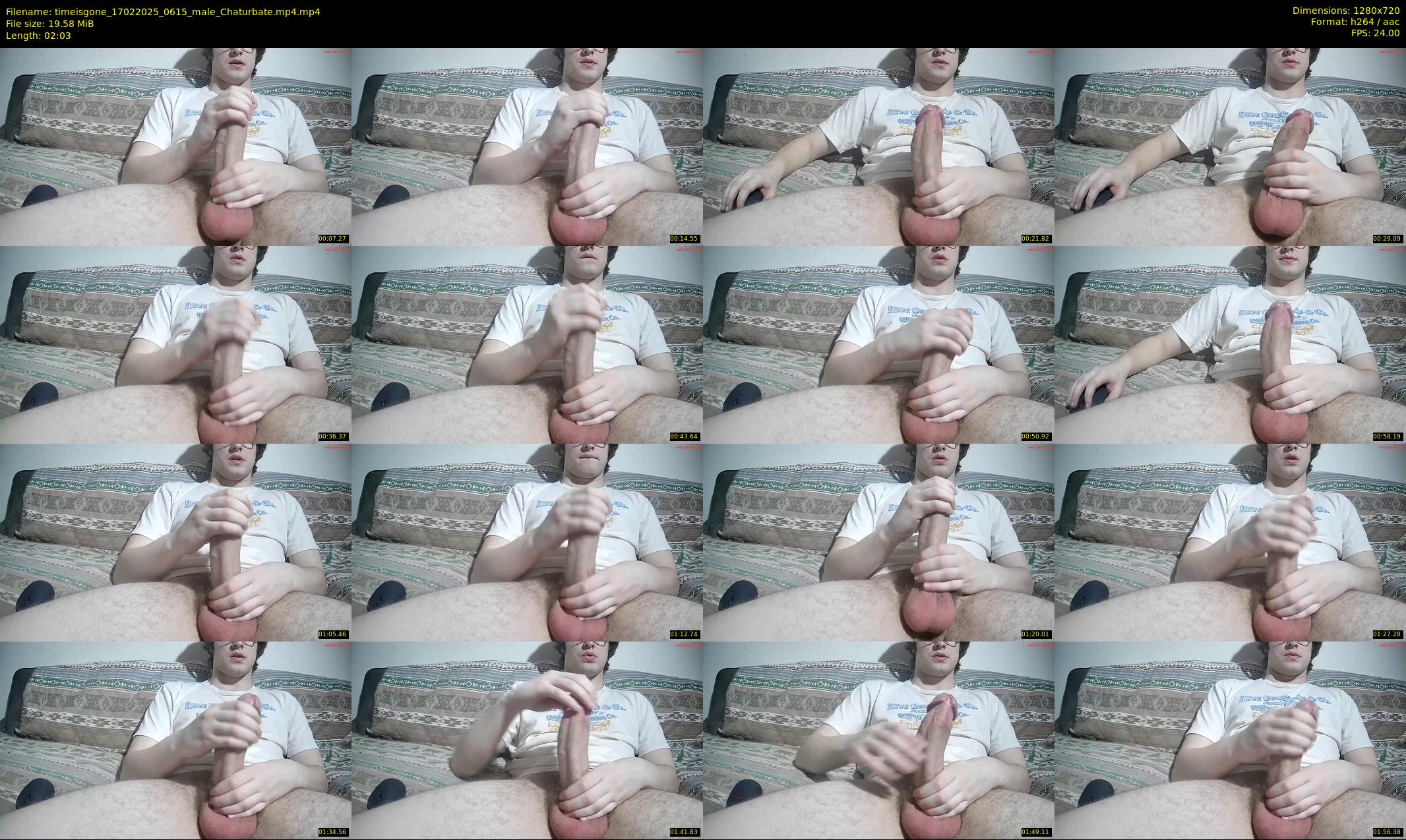 timeisgone — 3 minute Chaturbate couple cam show recording, 720p, Feb 17, 2025