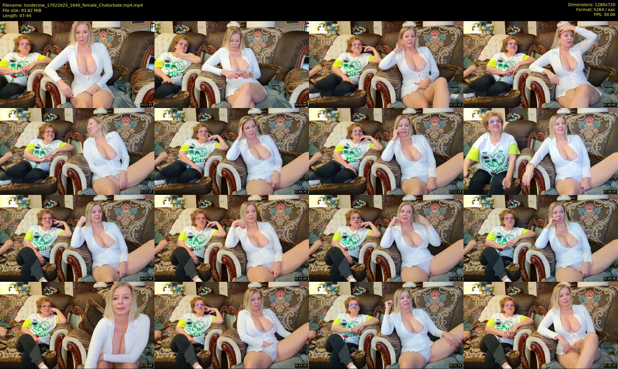 tunderose — 8 minute Chaturbate female cam show recording, 720p, Feb 17, 2025