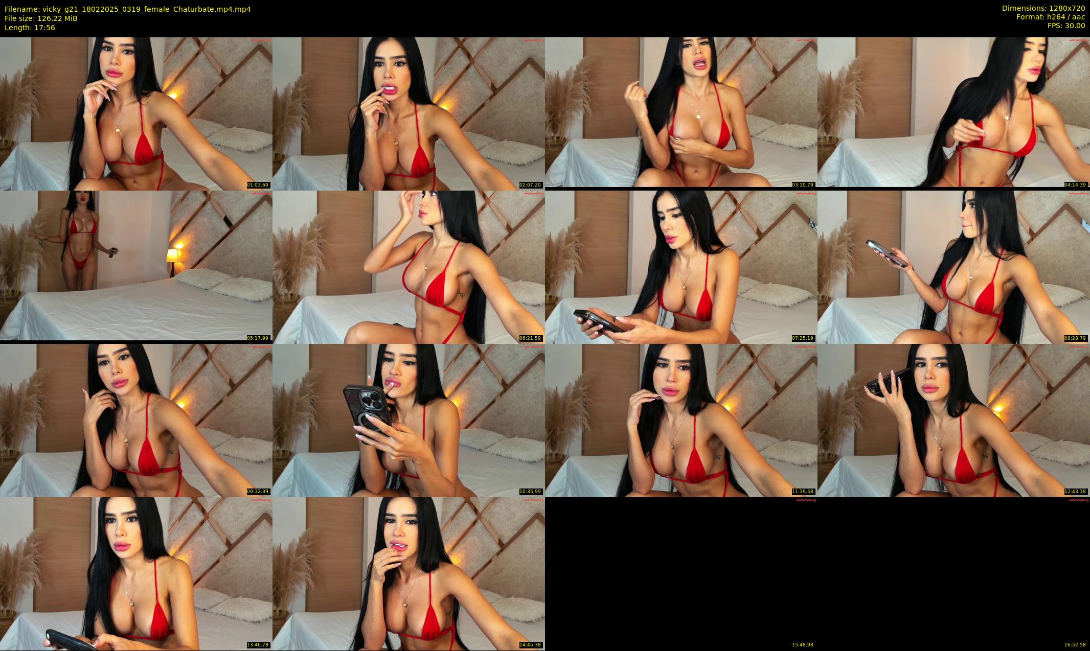 vicky_g21 — 18 minute Chaturbate female cam show recording, 720p, Feb 18, 2025