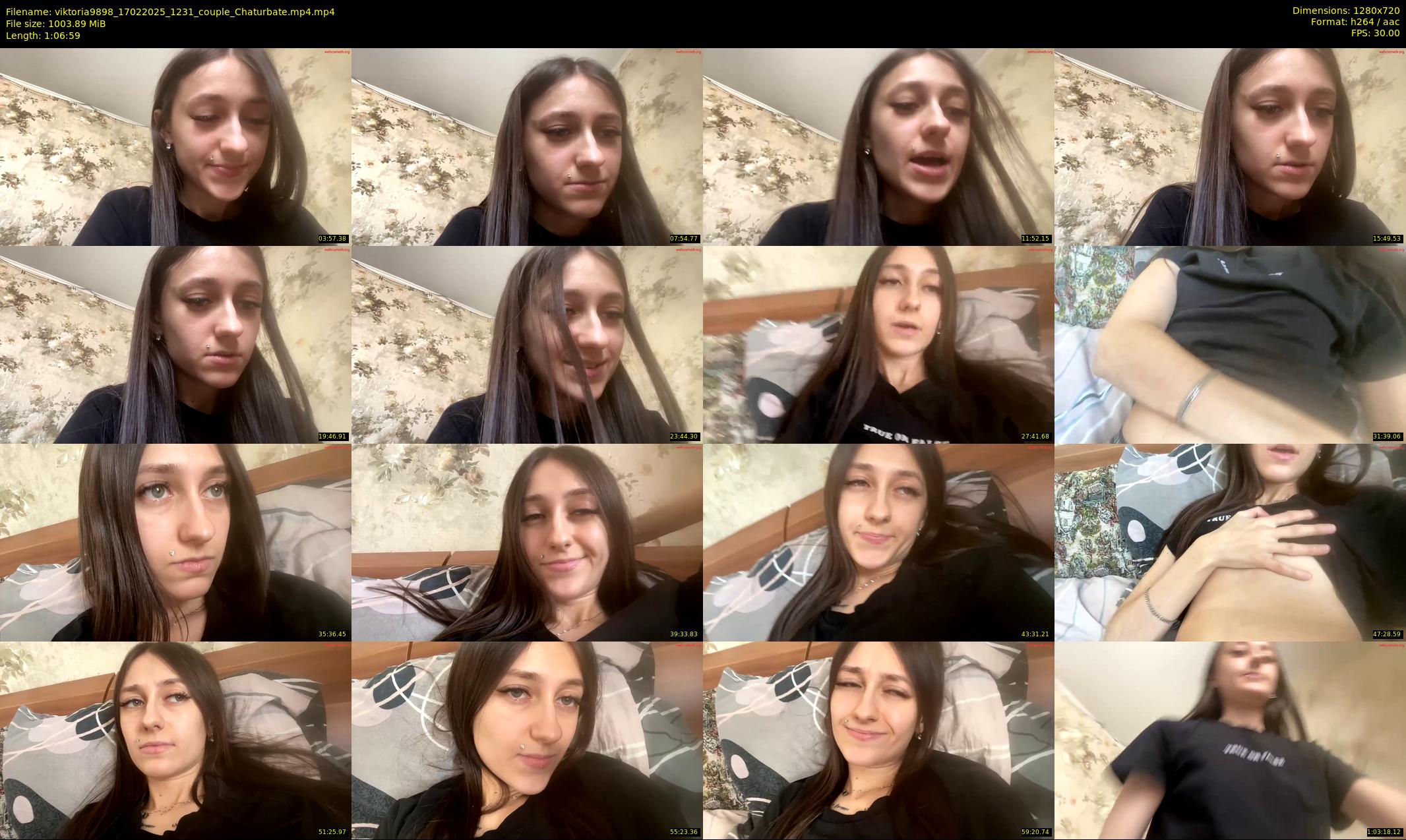 viktoria9898 — 67 minute Chaturbate couple cam show recording, 720p, Feb 17, 2025