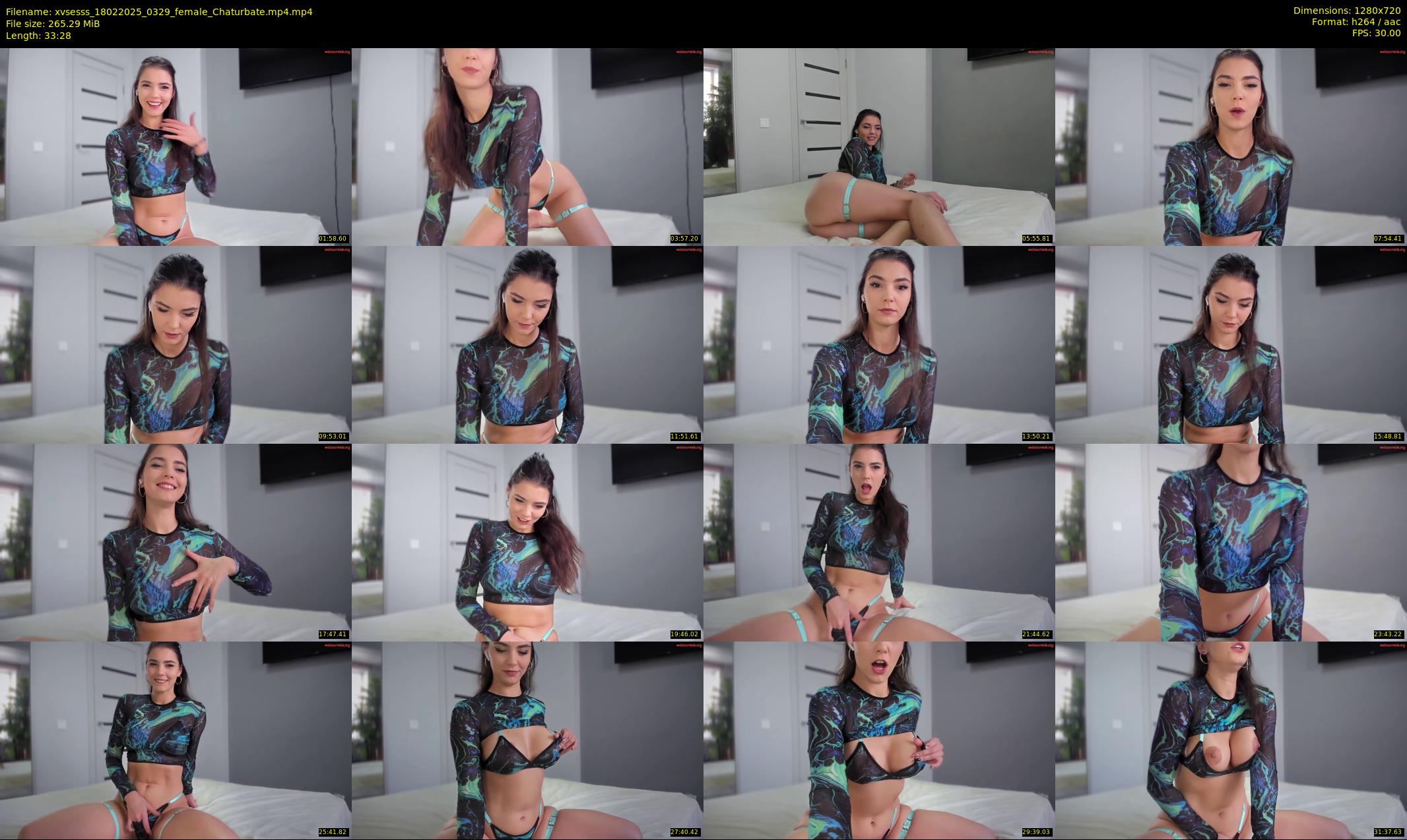 xvsesss — 34 minute Chaturbate female cam show recording, 720p, Feb 18, 2025