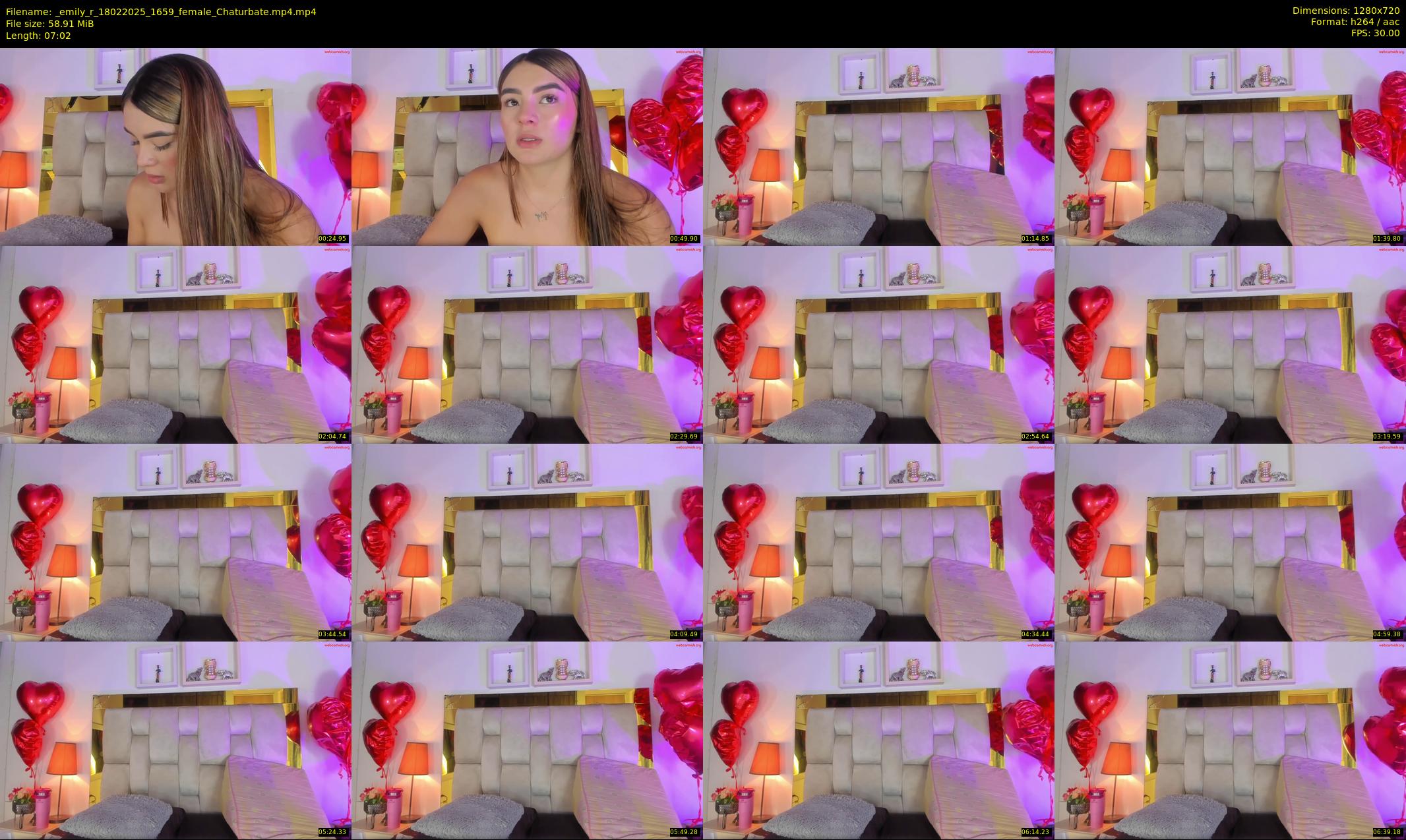 _emily_r — 8 minute Chaturbate female cam show recording, 720p, Feb 18, 2025