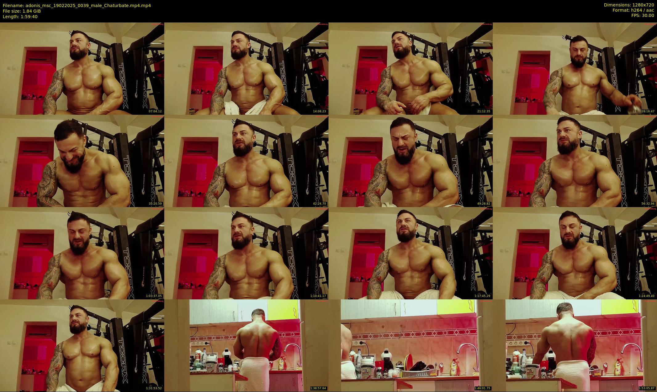 adonis_msc — 120 minute Chaturbate male cam show recording, 720p, Feb 19, 2025