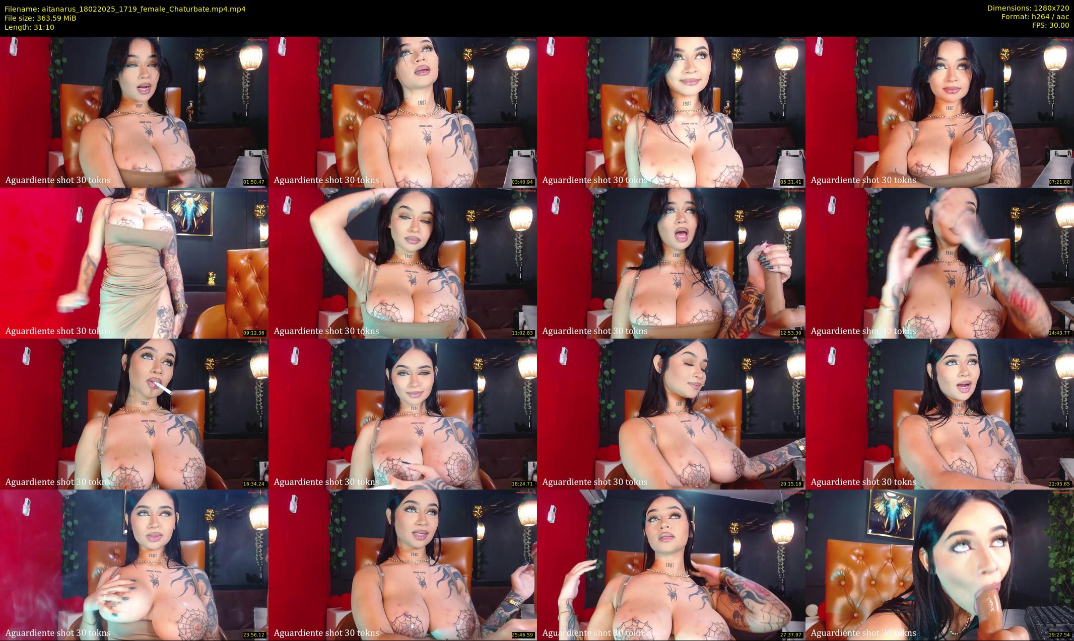 aitanarus — 32 minute Chaturbate female cam show recording, 720p, Feb 18, 2025