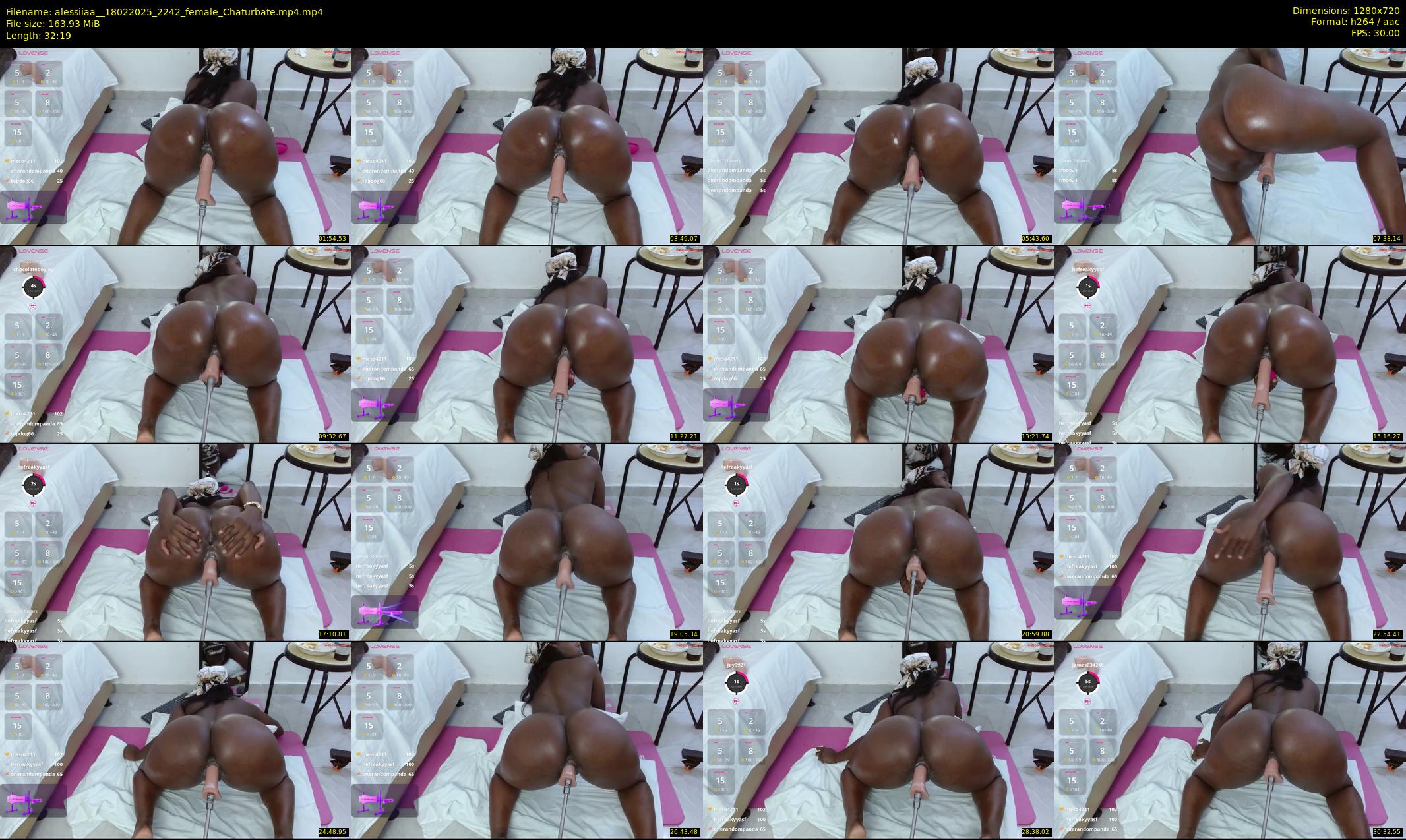 alessiiaa_ — 33 minute Chaturbate female cam show recording, 720p, Feb 18, 2025