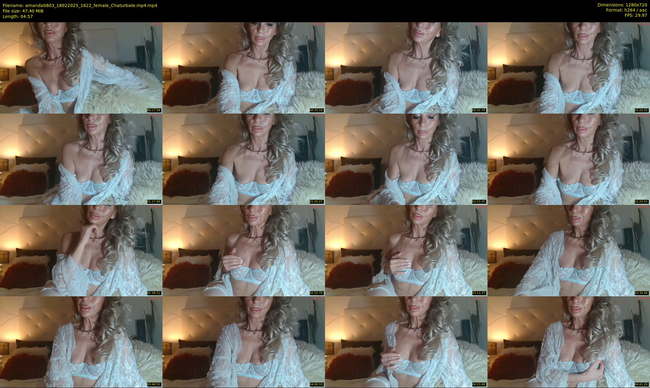 amanda0803 — 5 minute Chaturbate female cam show recording, 720p, Feb 18, 2025