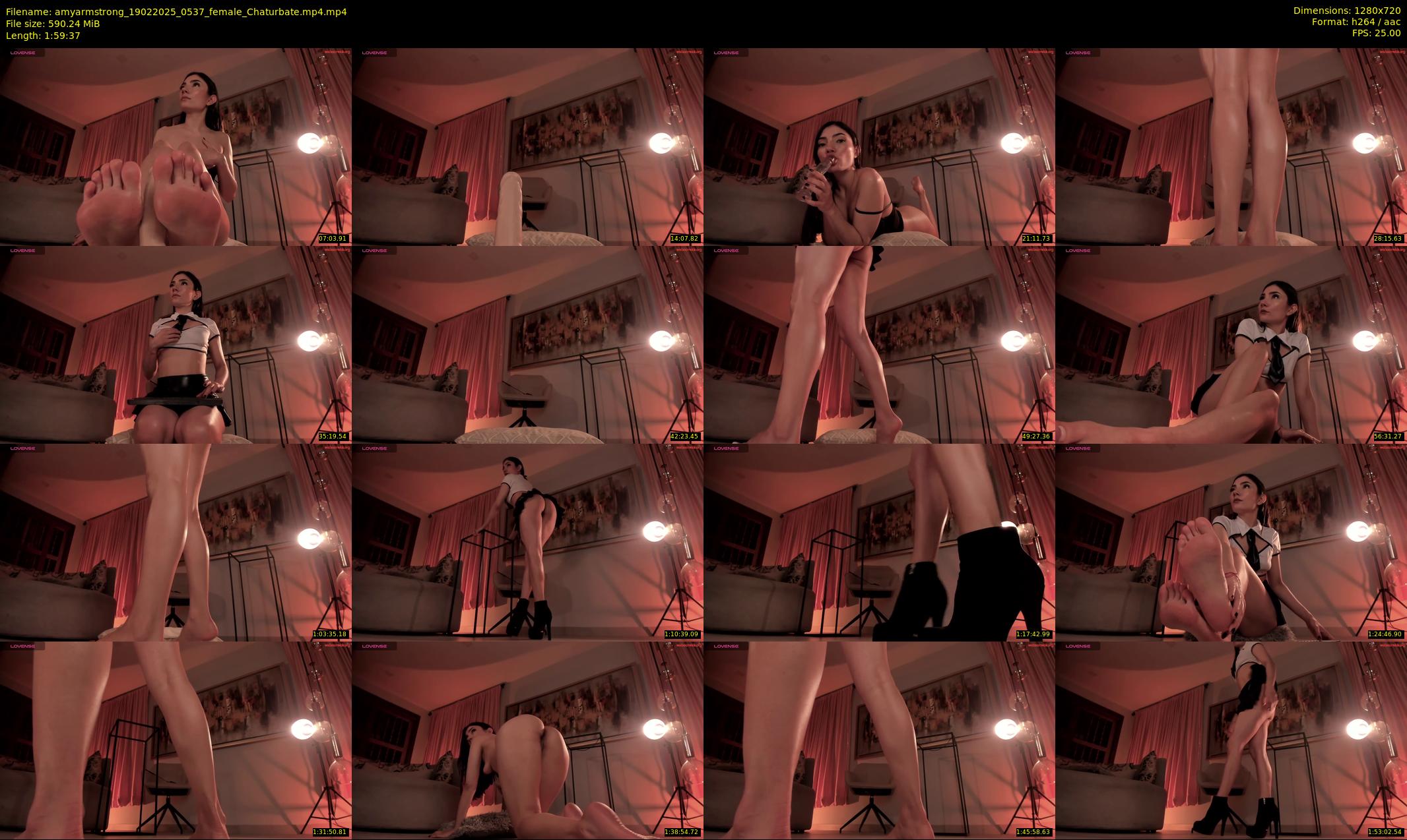 amyarmstrong — 120 minute Chaturbate female cam show recording, 720p, Feb 19, 2025