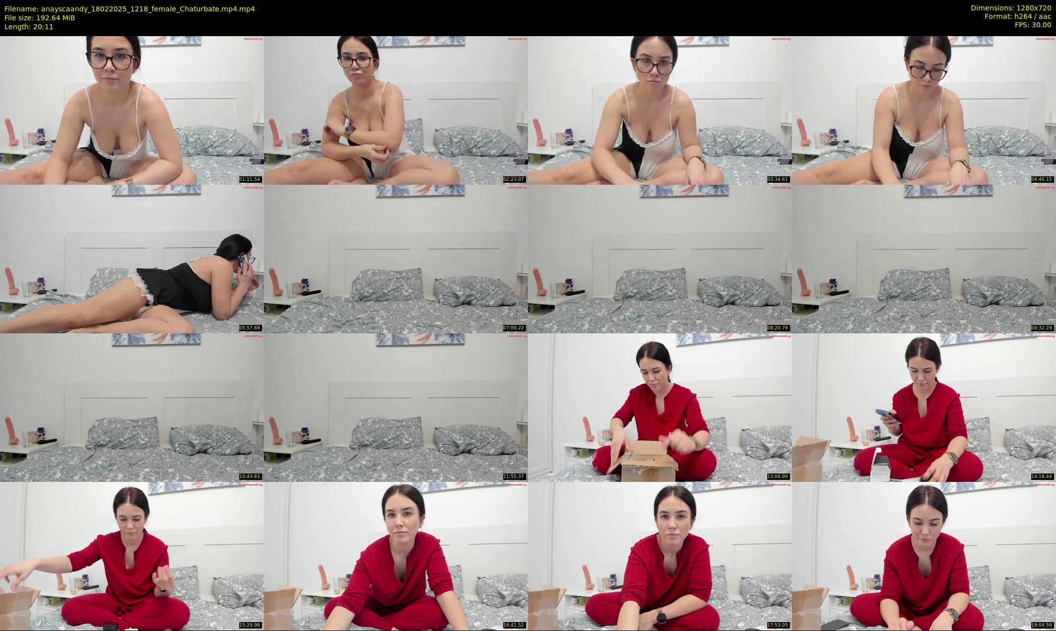 anayscaandy — 21 minute Chaturbate female cam show recording, 720p, Feb 18, 2025