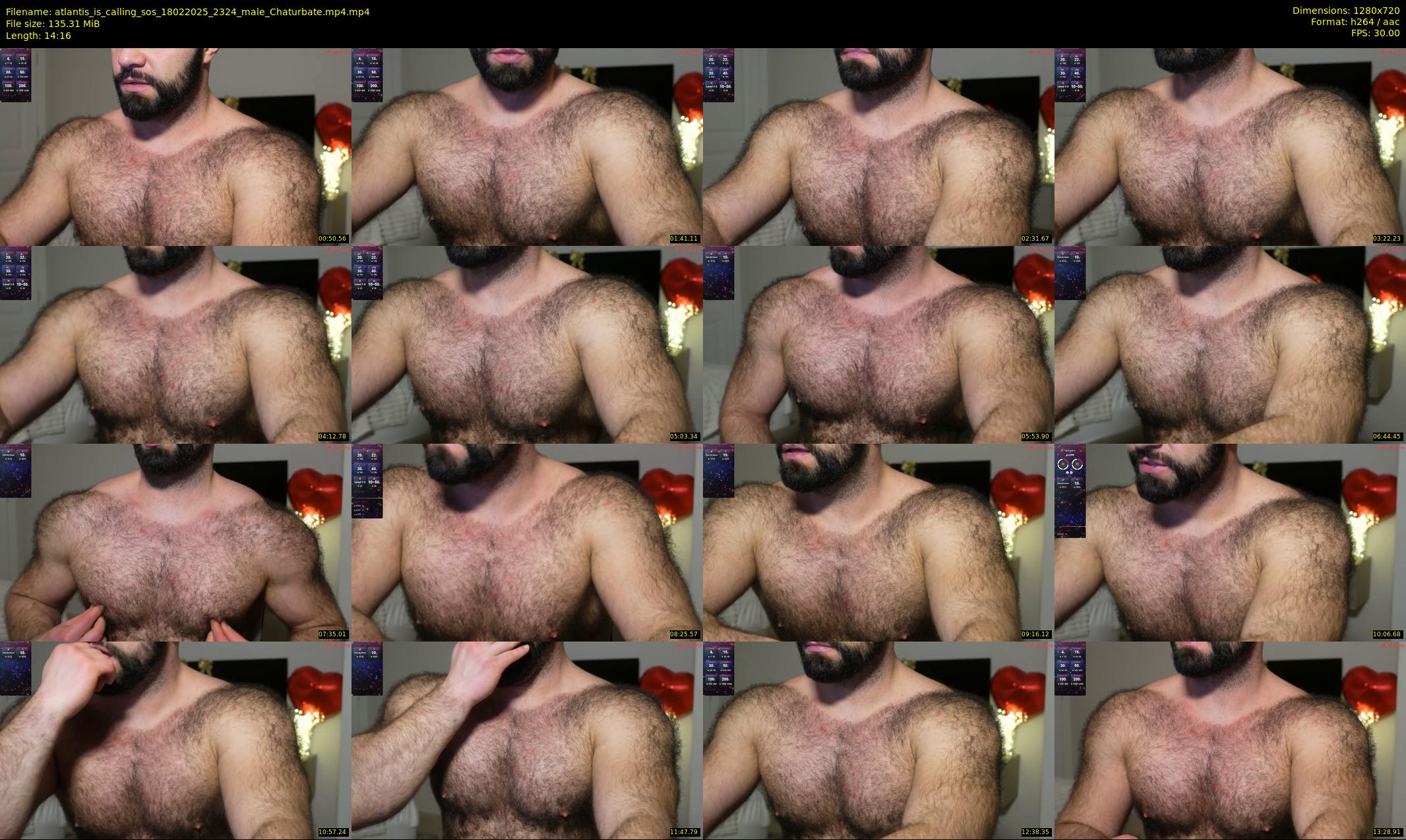 atlantis_is_calling_sos — 15 minute Chaturbate male cam show recording, 720p, Feb 18, 2025