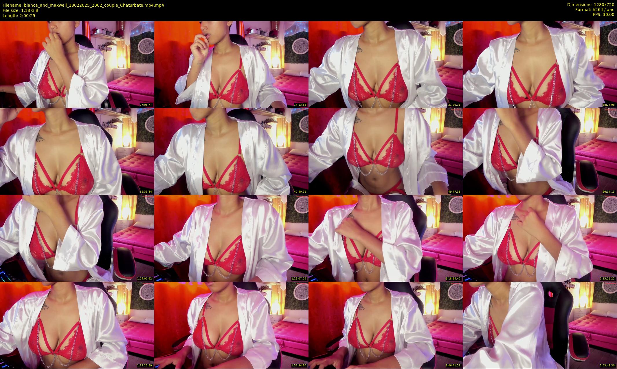 bianca_and_maxwell — 121 minute Chaturbate couple cam show recording, 720p, Feb 18, 2025